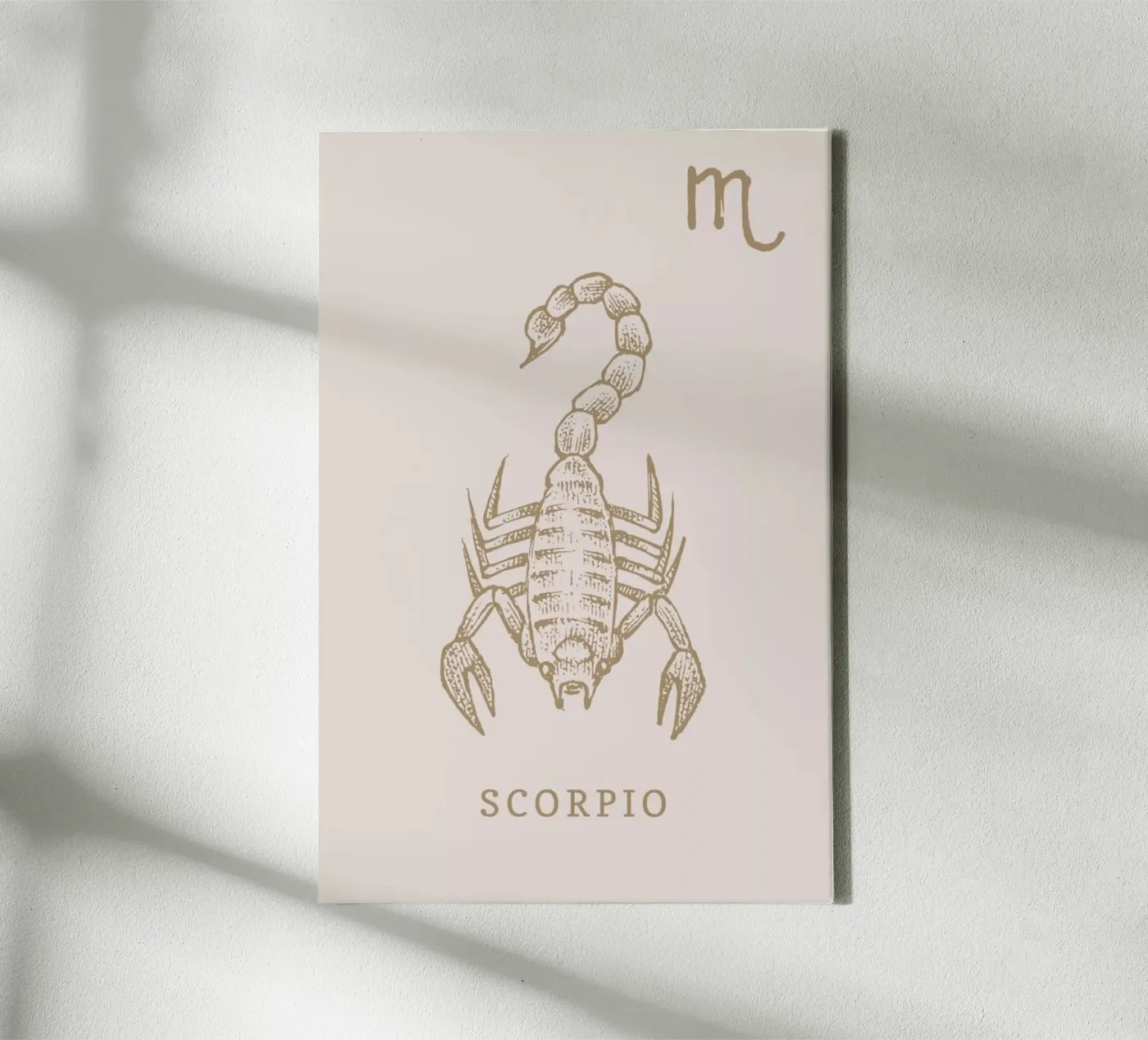 Scorpio tela da Flora & Fauna