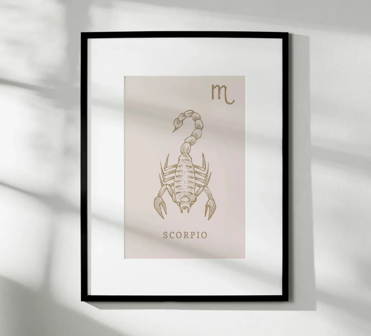 Scorpio poster da Flora & Fauna