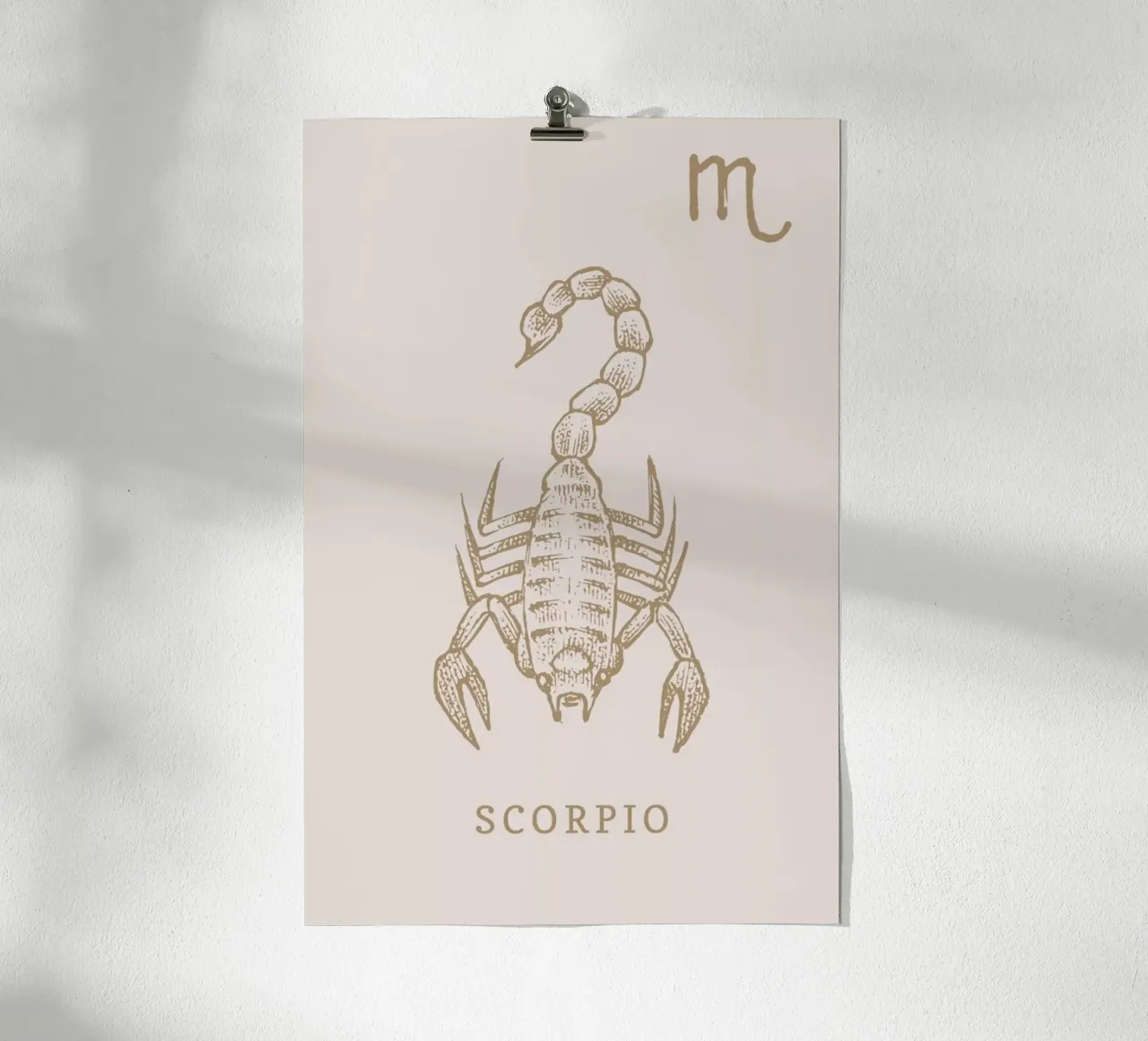 Scorpio poster da Flora & Fauna