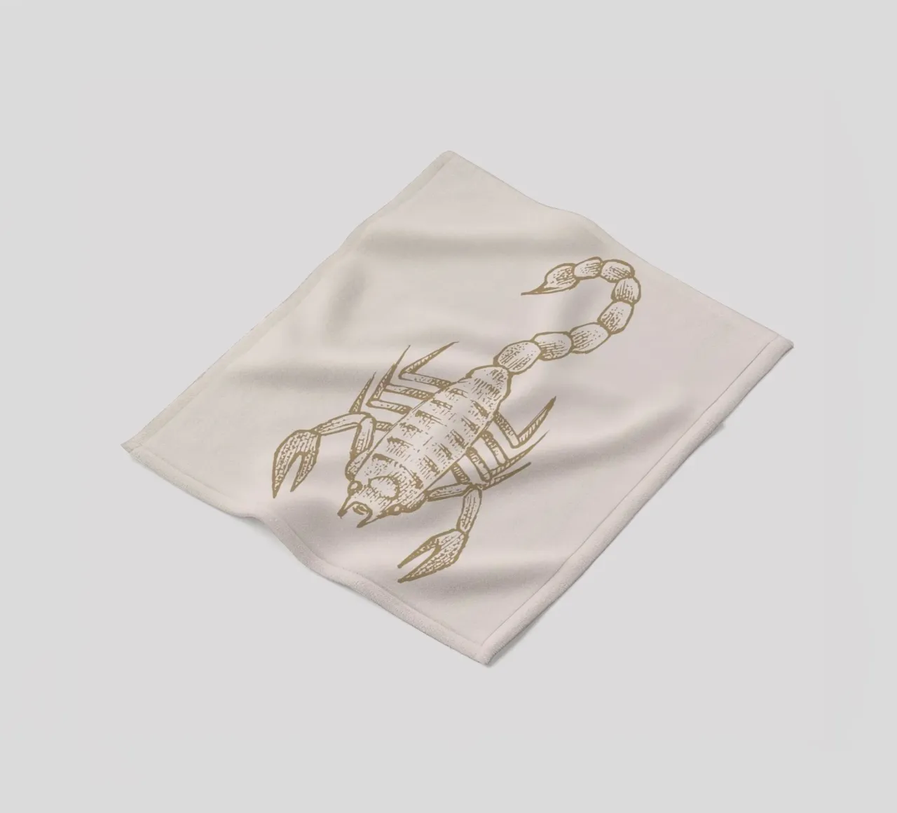 Scorpio Fleecedecke von Flora & Fauna