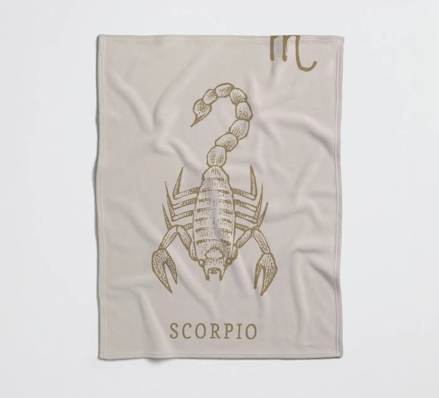 Scorpio Fleecedecke von Flora & Fauna