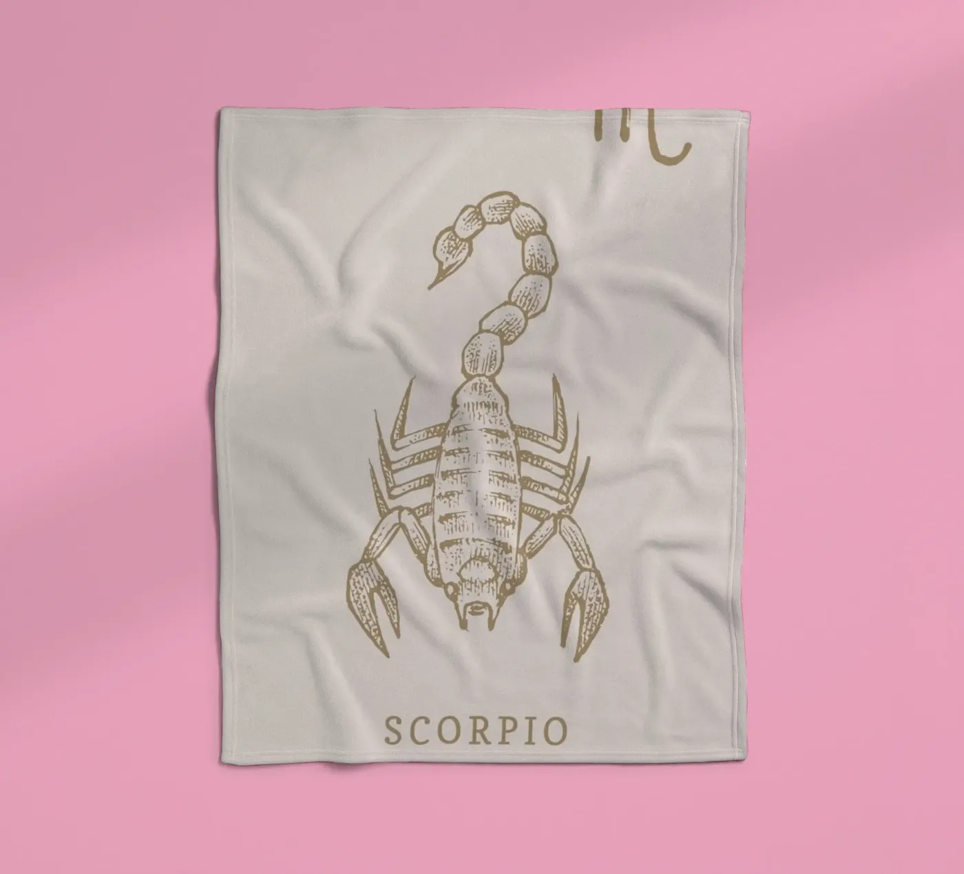 Scorpio Fleecedecke von Flora & Fauna