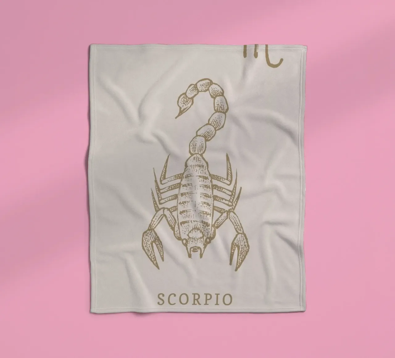 Scorpio Fleecedecke von Flora & Fauna