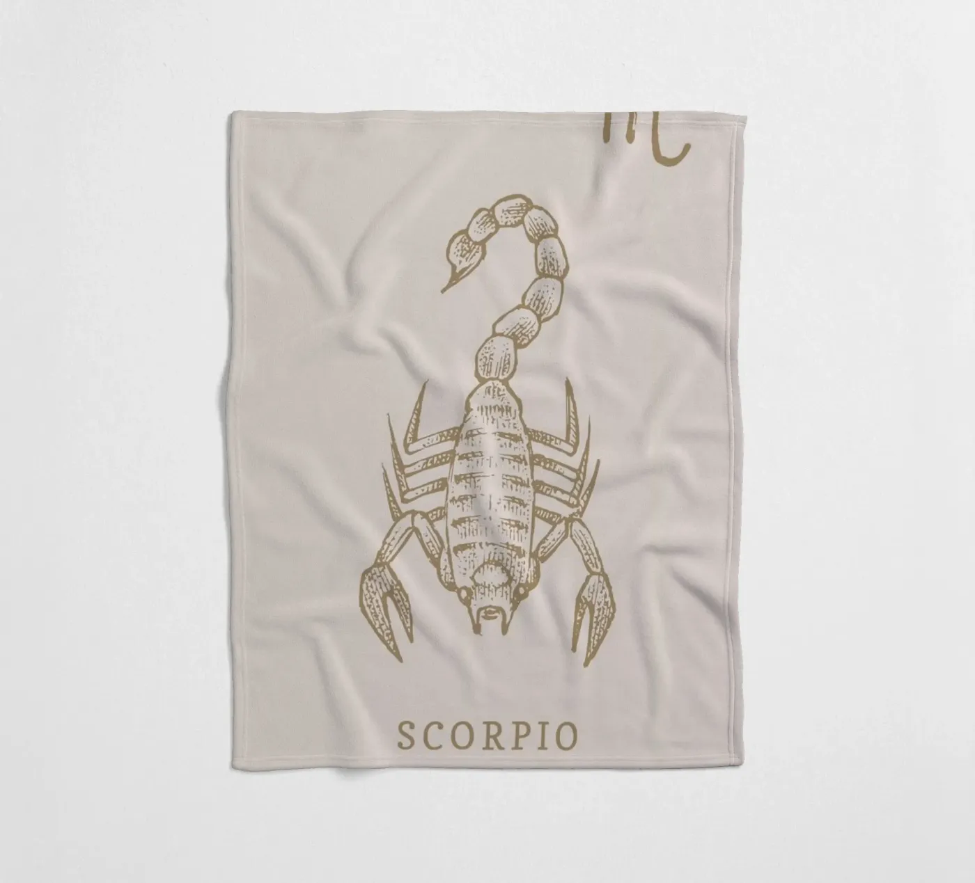 Scorpio Fleecedecke von Flora & Fauna