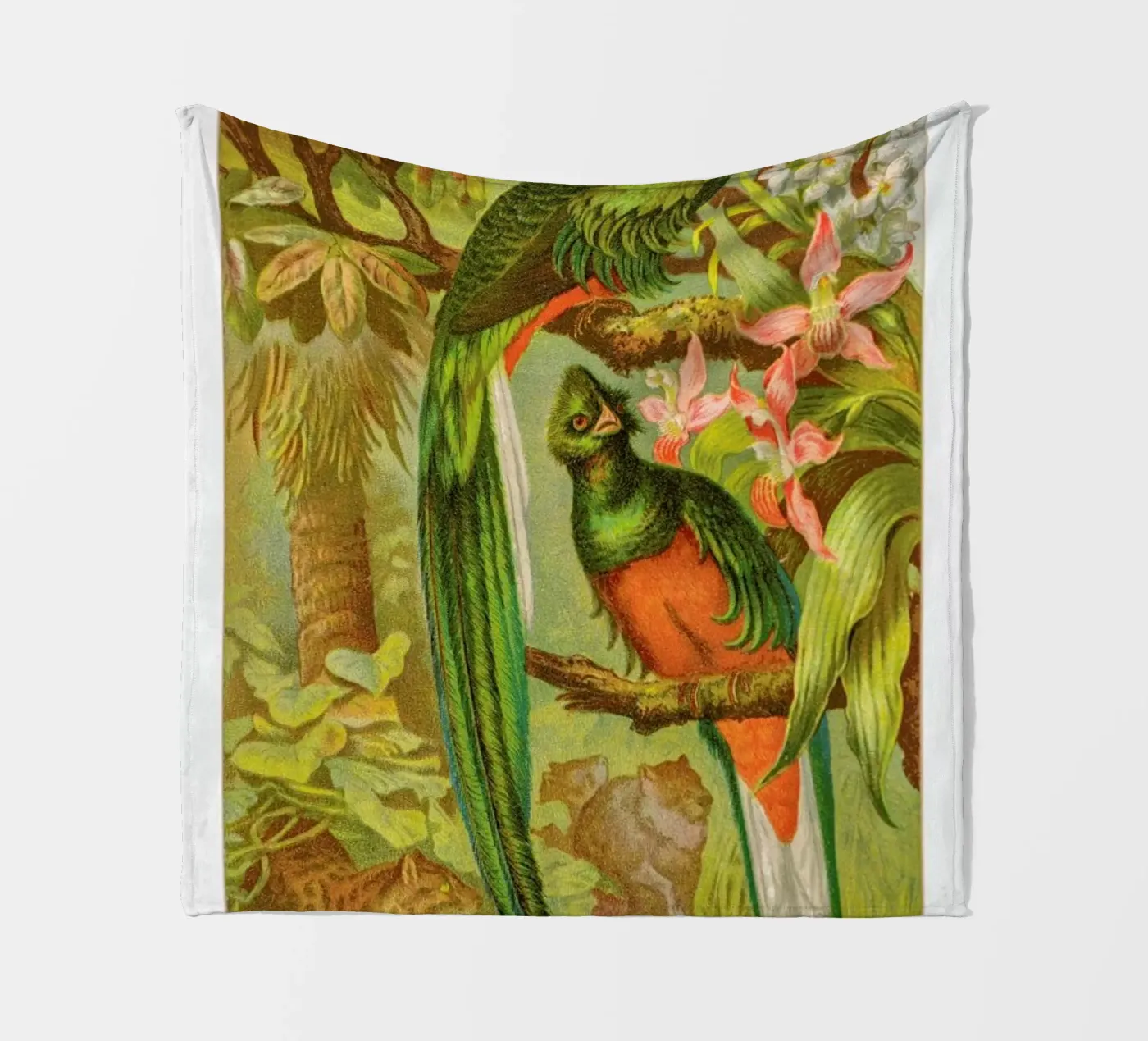 Native Birds Fleecedecke von Flora & Fauna
