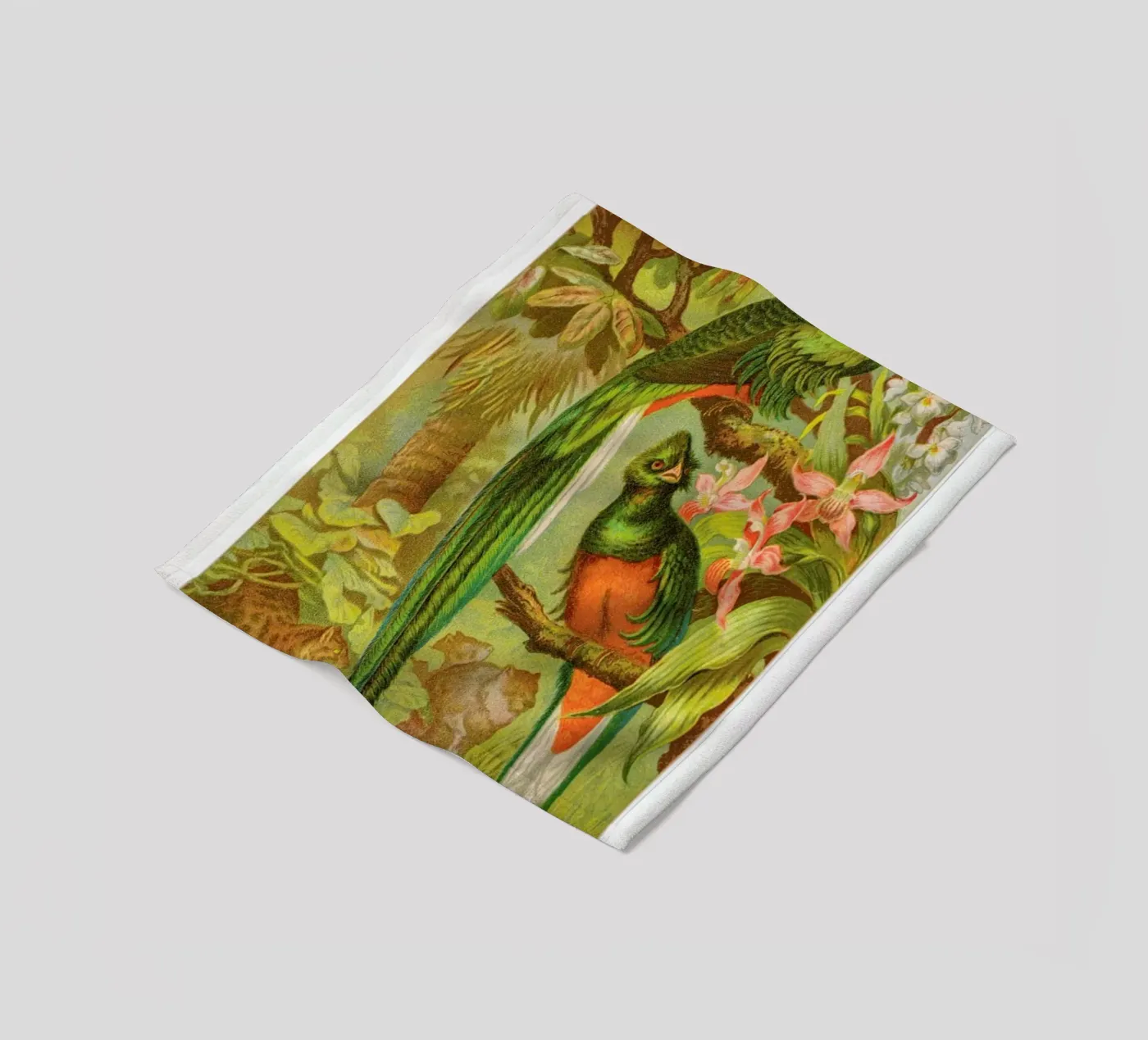 Native Birds Fleecedecke von Flora & Fauna