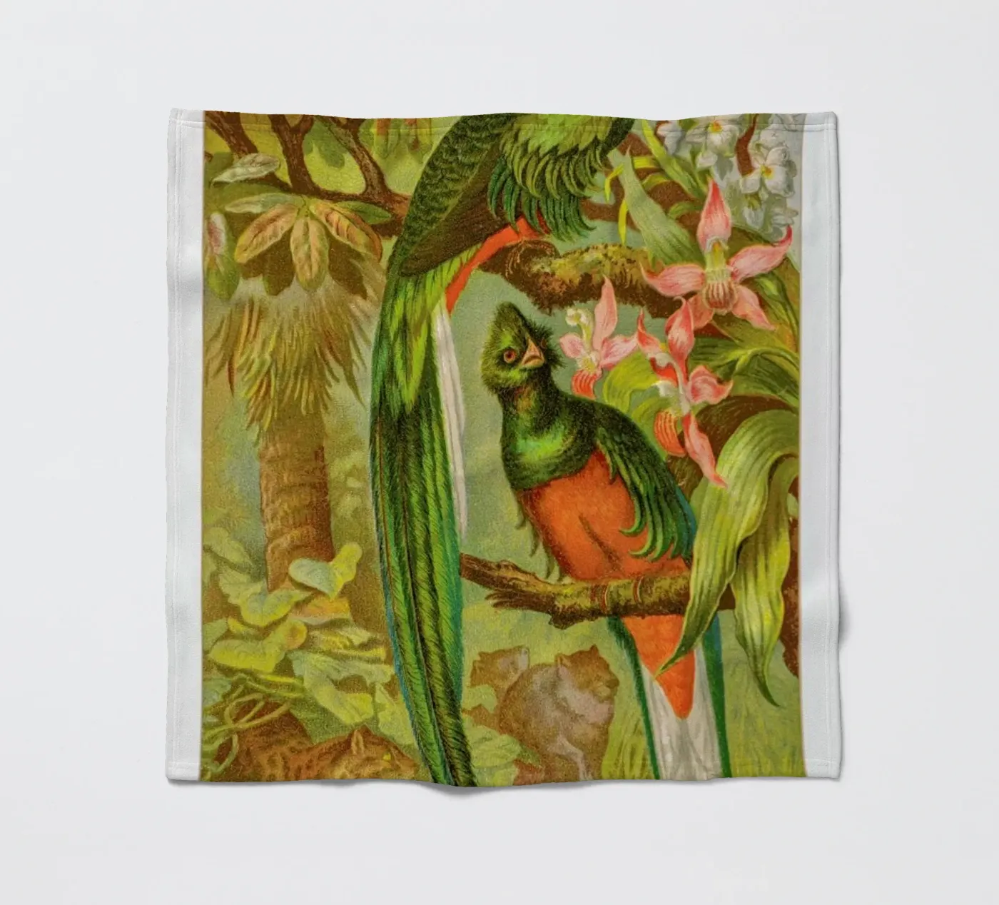 Native Birds fleecedeken van Flora & Fauna