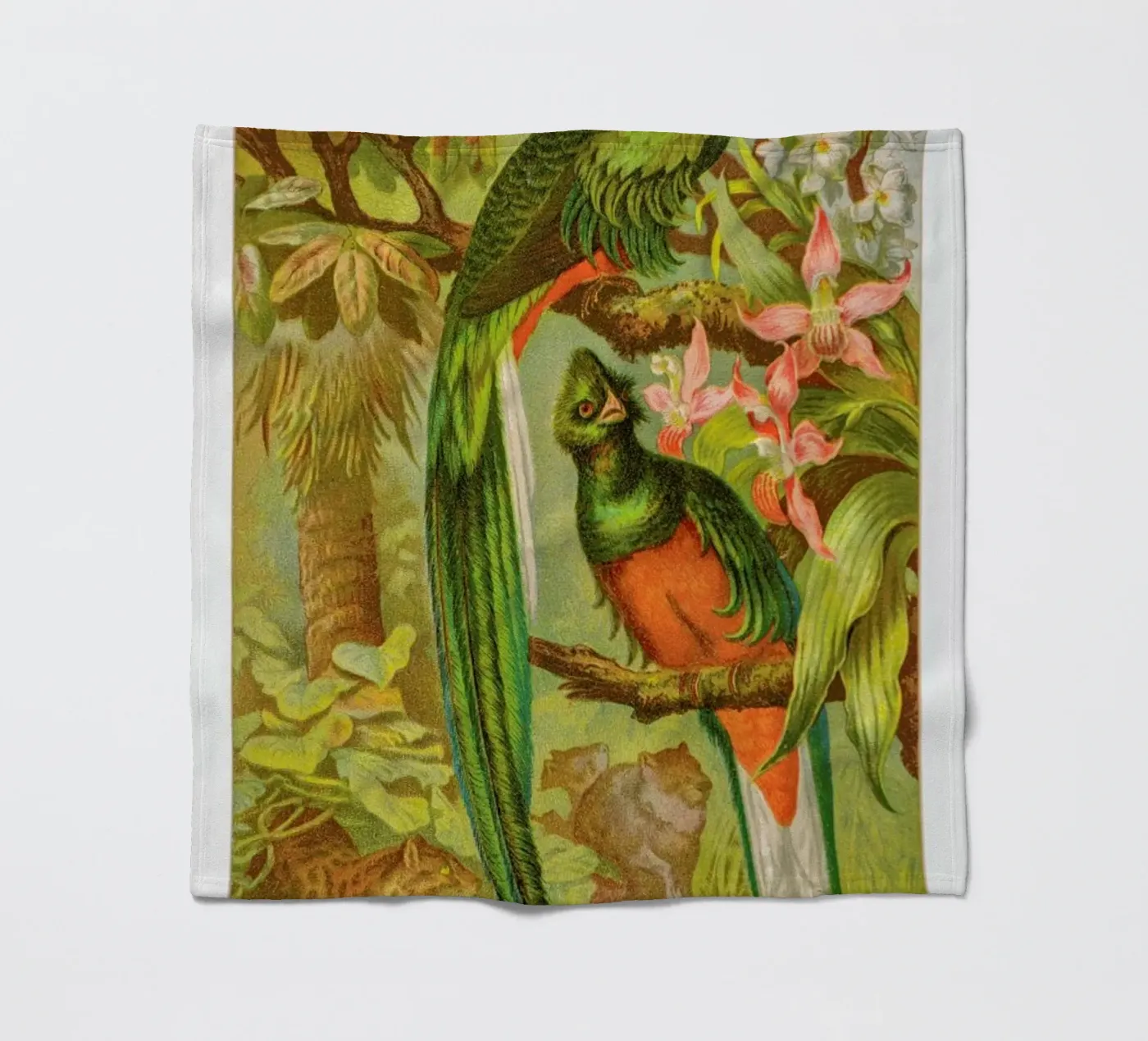Native Birds Fleecedecke von Flora & Fauna