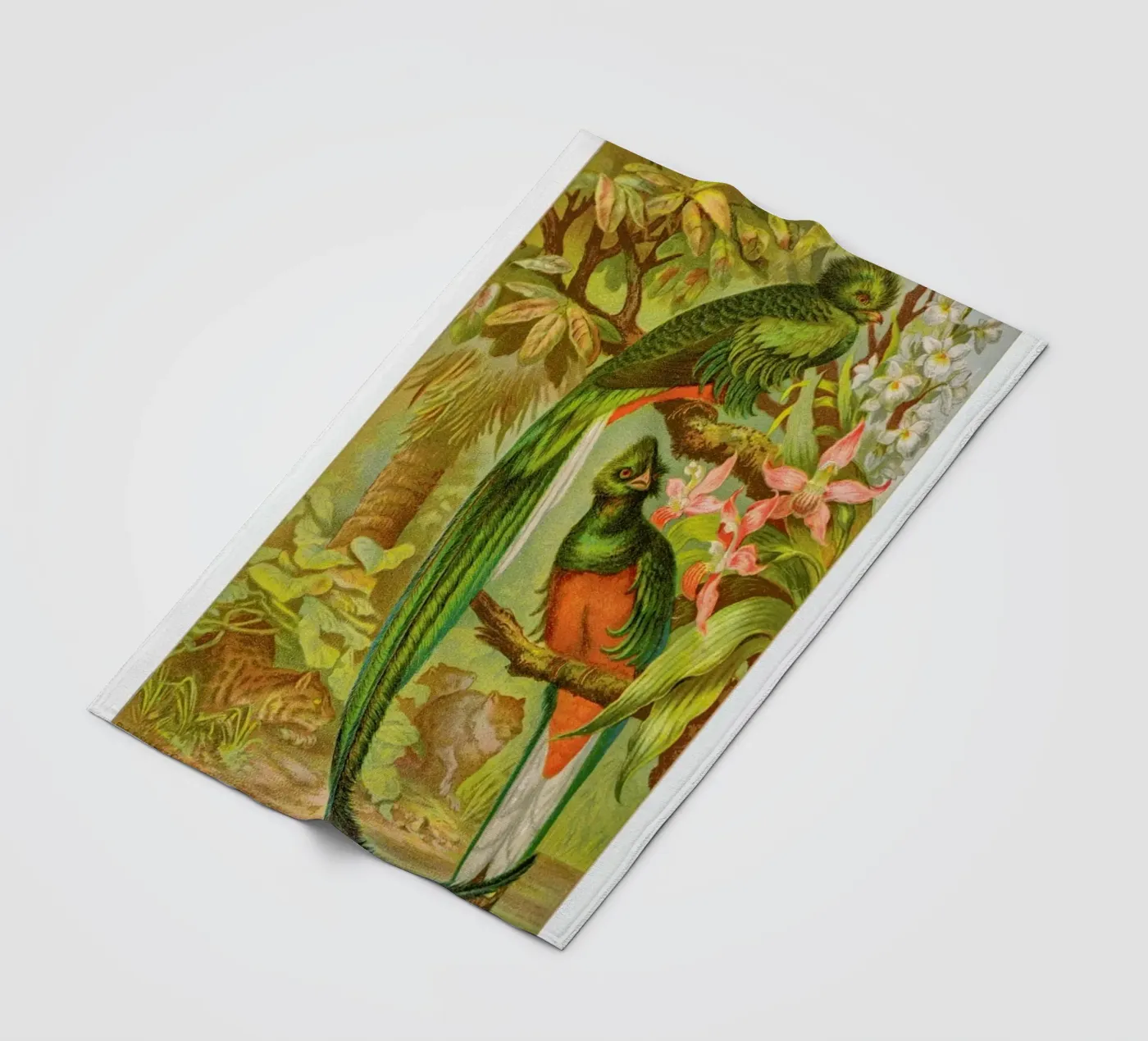 Native Birds Fleecedecke von Flora & Fauna