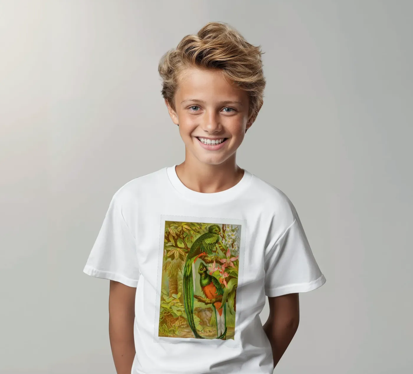 Native Birds t-shirt bambini da Flora & Fauna
