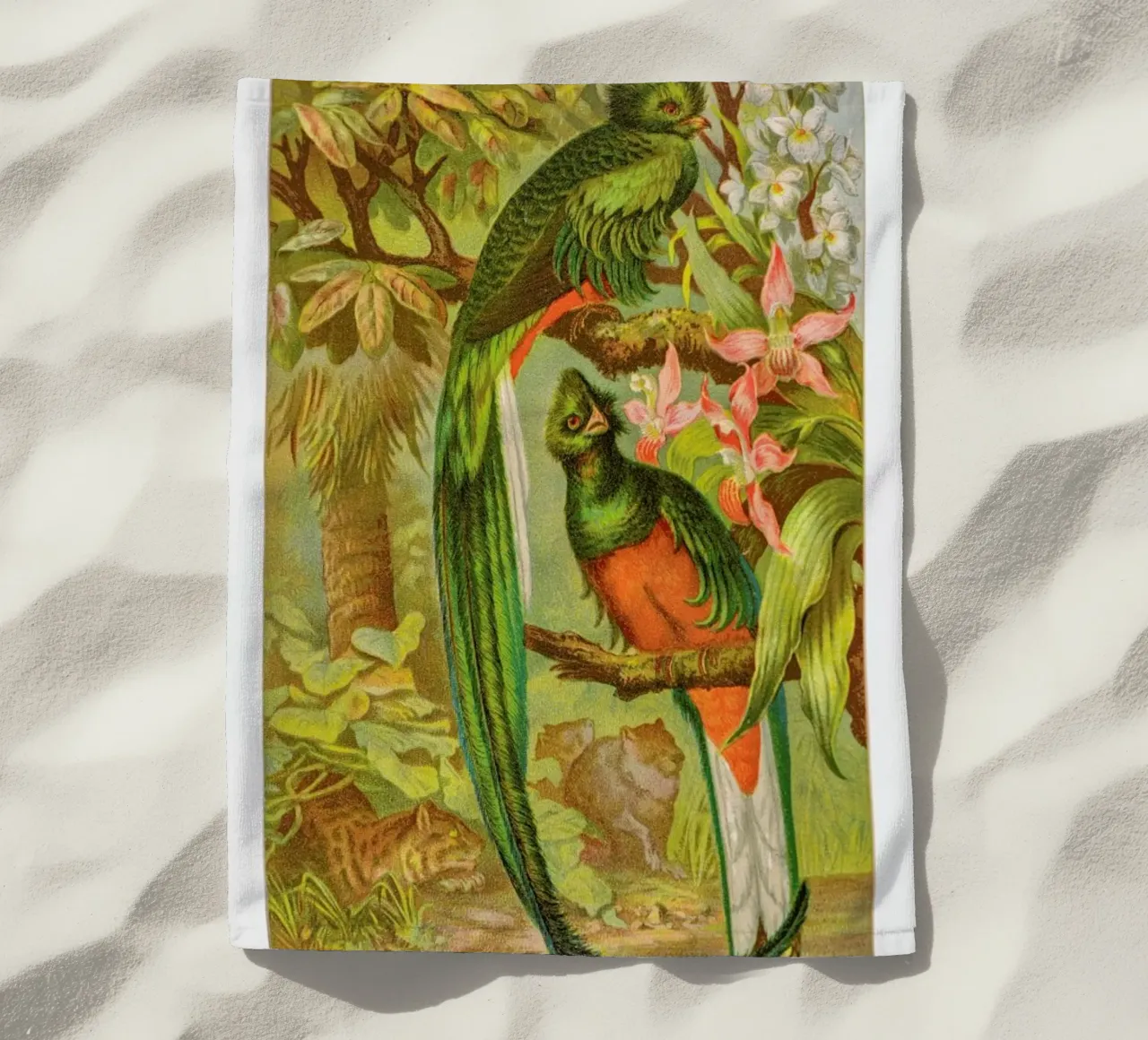 Native Birds telo mare da Flora & Fauna