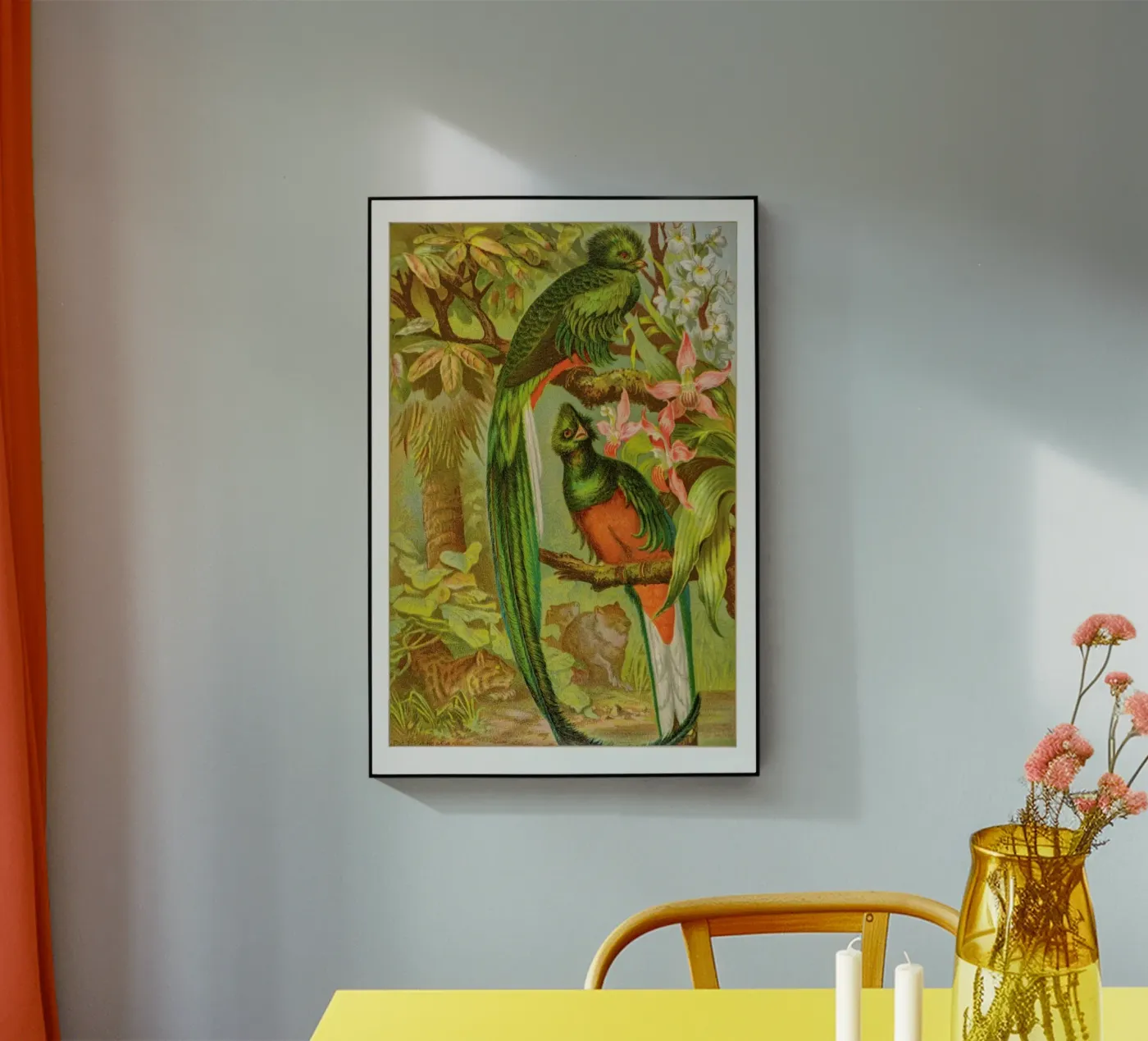 Native Birds plexiglas de Flora & Fauna