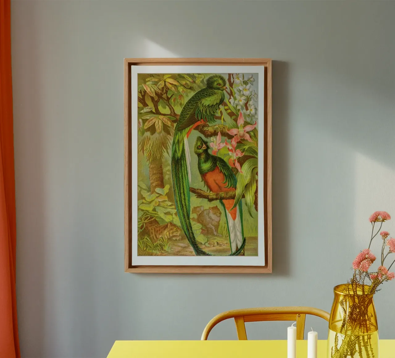 Native Birds canvas by Flora & Fauna