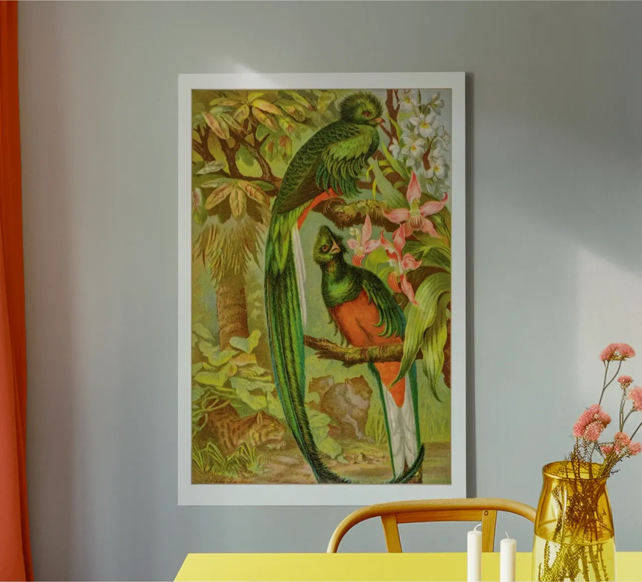 Native Birds canvas by Flora & Fauna