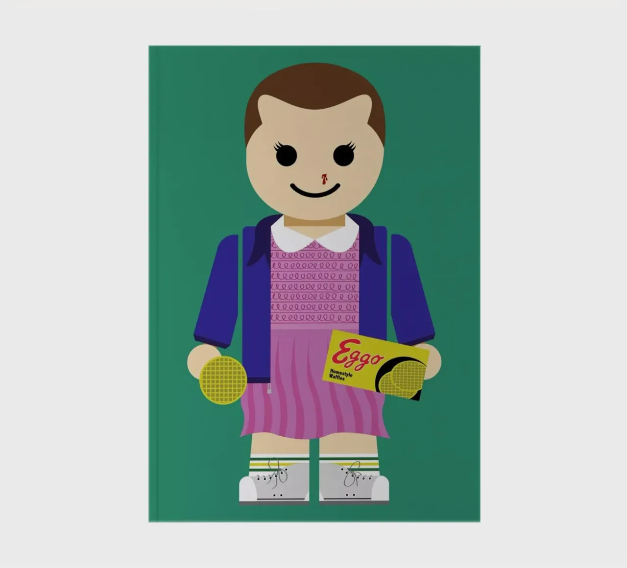 Eleven Toy notebook by Rafa Gomes