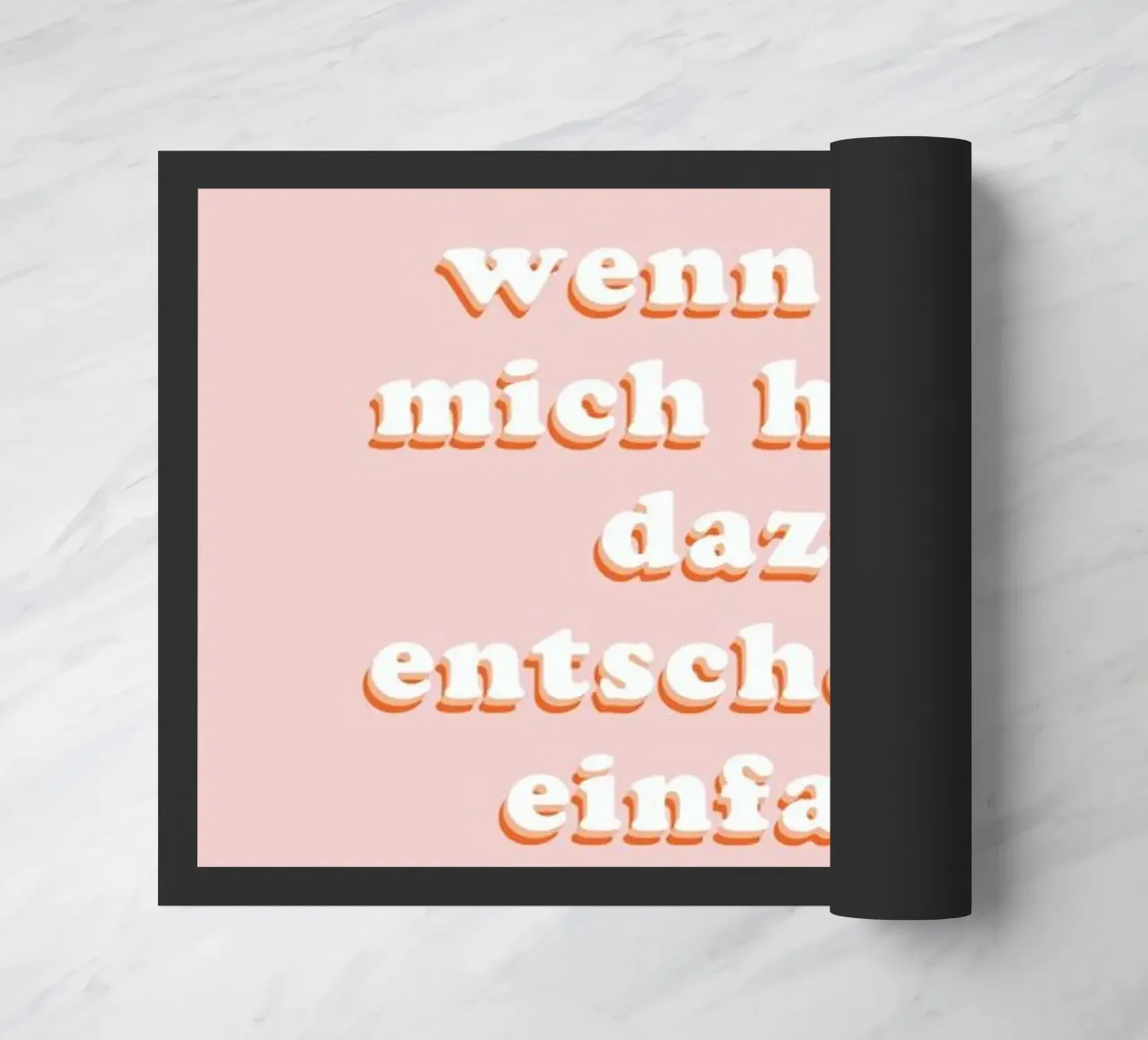 Heute doormat by vonkopfbisfuss x JUNIQE
