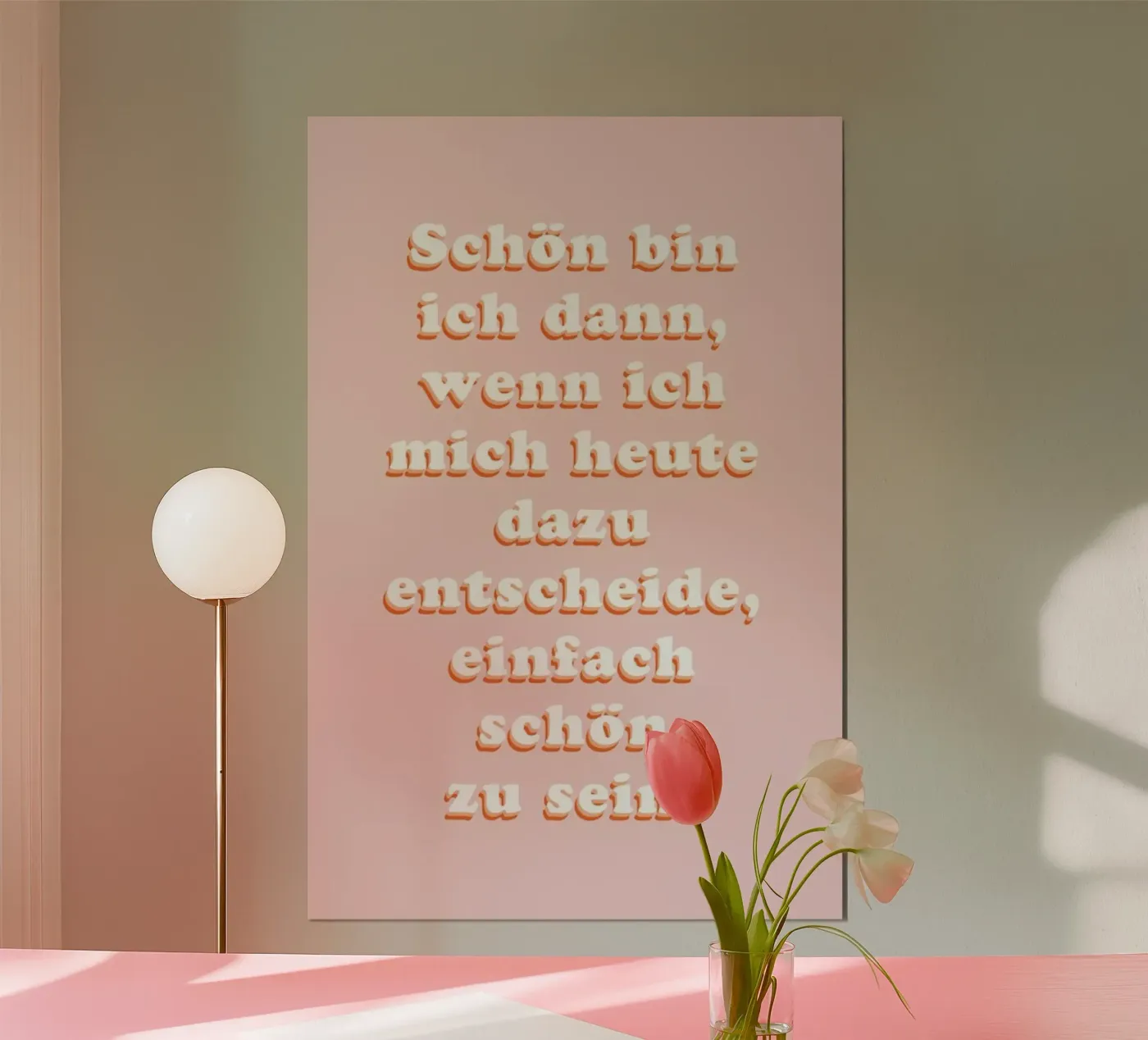 Heute poster by vonkopfbisfuss x JUNIQE