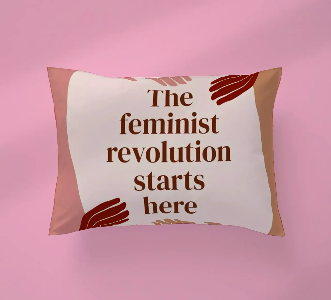 The Feminist Revolution Starts Here I cuscino da Les Glorieuses x JUNIQE