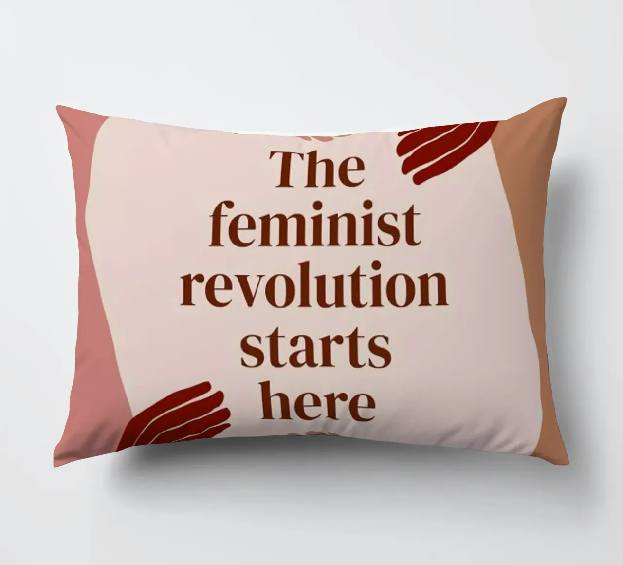 The Feminist Revolution Starts Here I cuscino da Les Glorieuses x JUNIQE