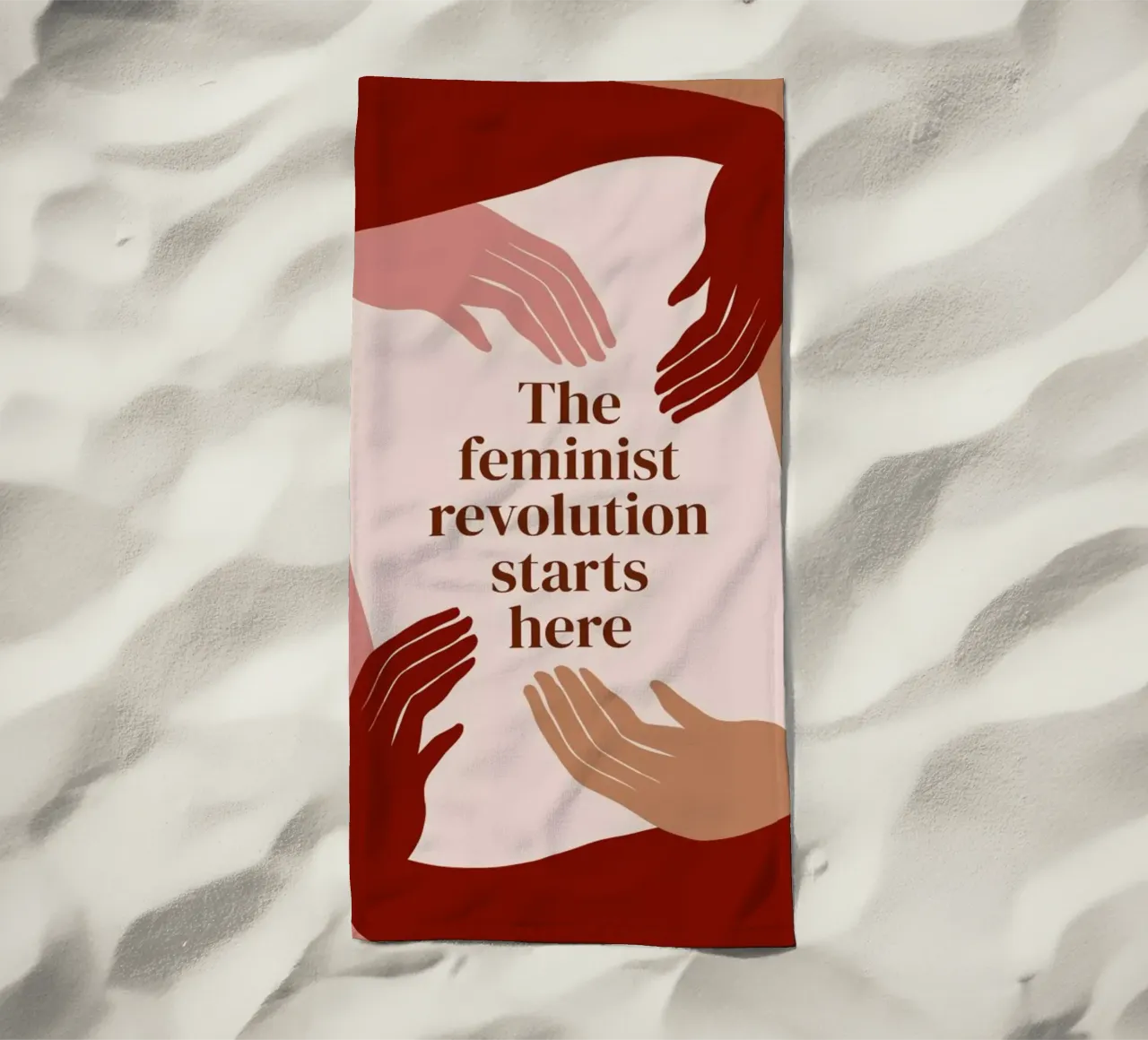 The Feminist Revolution Starts Here I telo mare da Les Glorieuses x JUNIQE