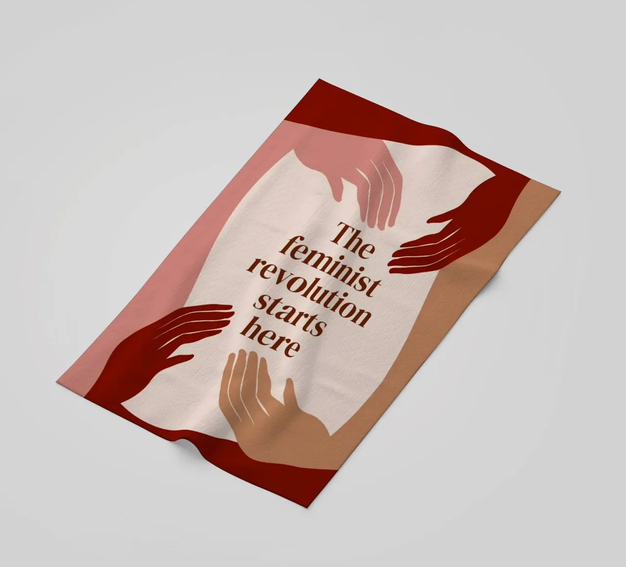 The Feminist Revolution Starts Here I telo mare da Les Glorieuses x JUNIQE