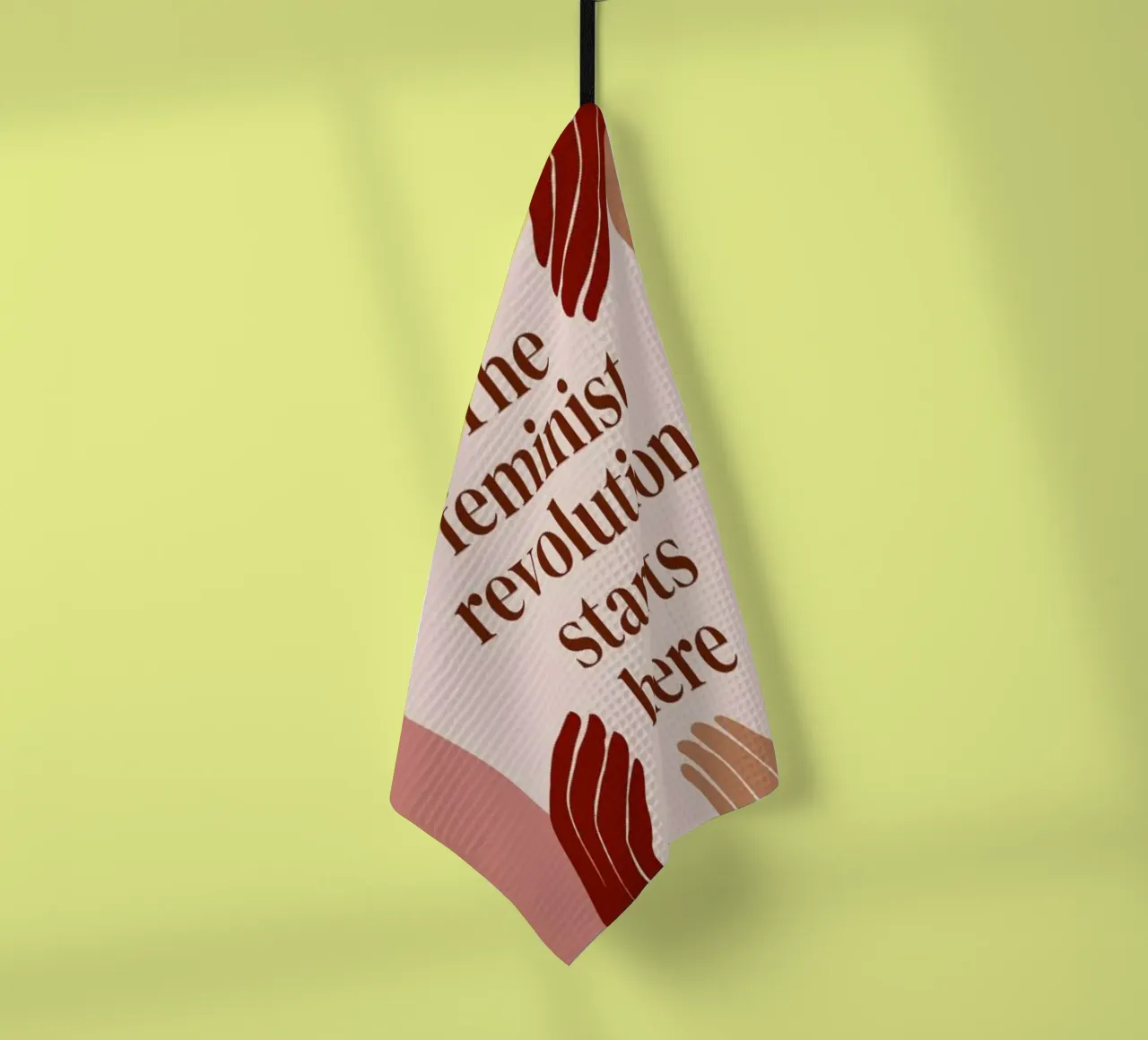 The Feminist Revolution Starts Here I canovaccio da cucina da Les Glorieuses x JUNIQE