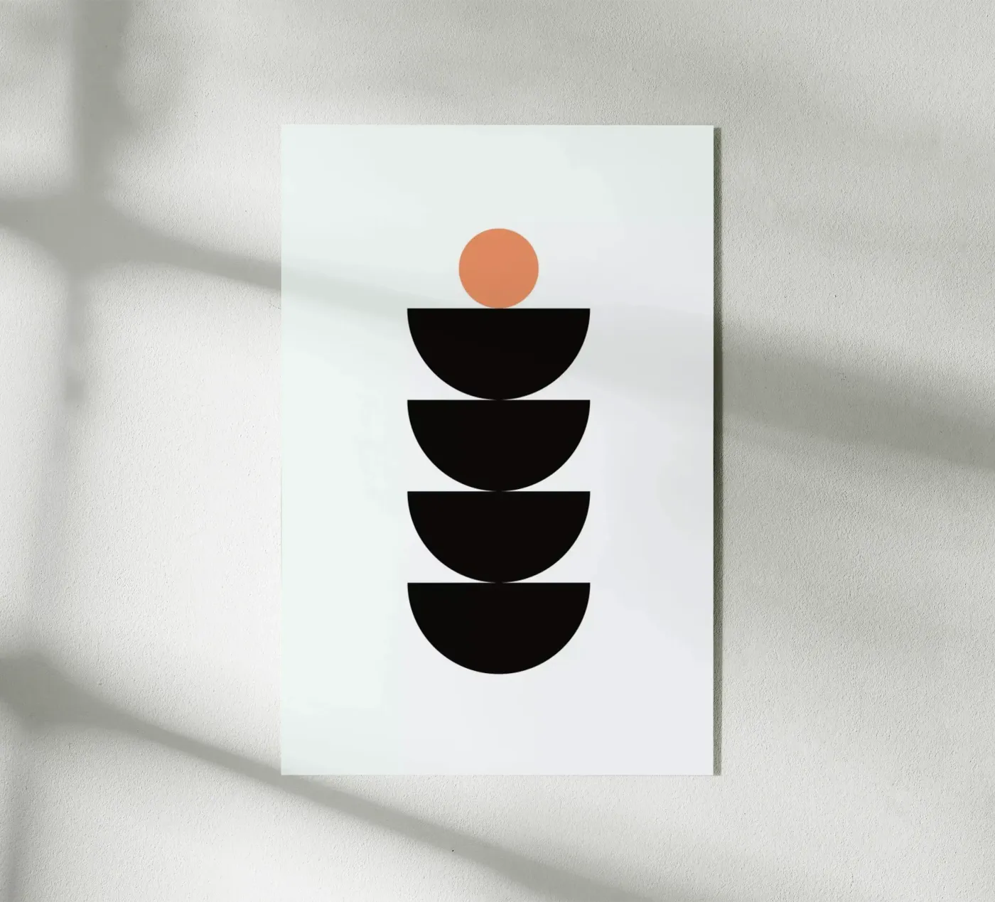 Semicircle Acryl-Glas von Mottos by Sinan Saydik