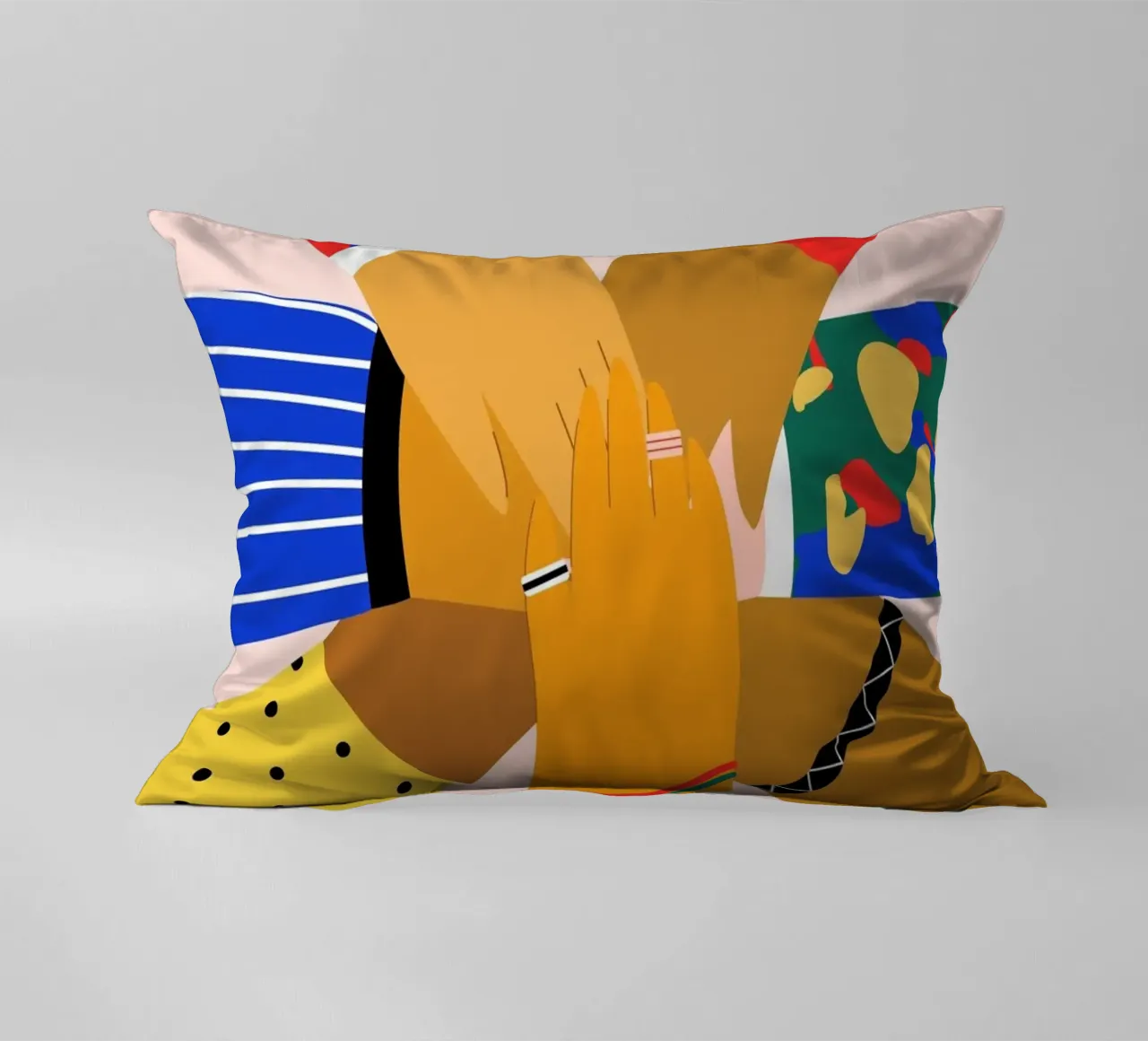 All Hands coussin de Pure