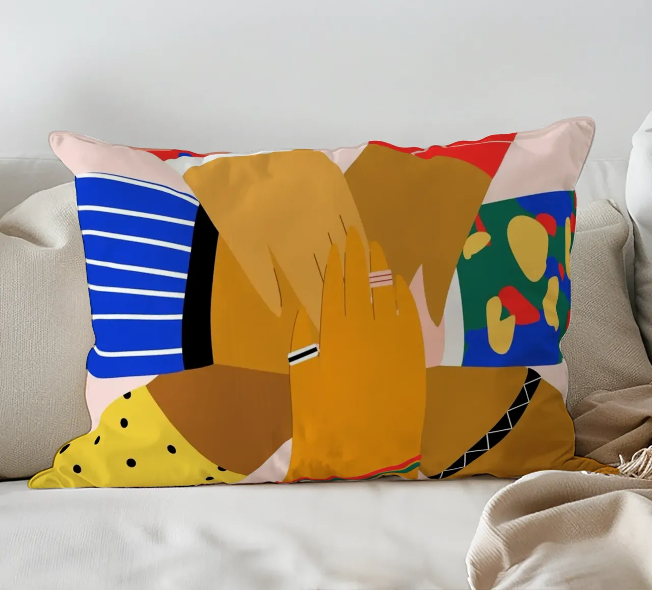 All Hands coussin de Pure