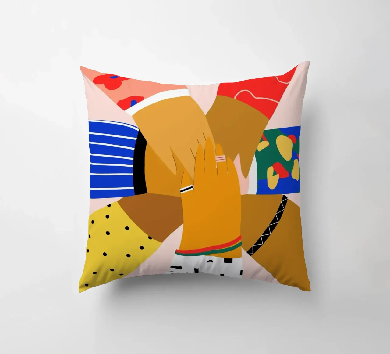 All Hands coussin de Pure