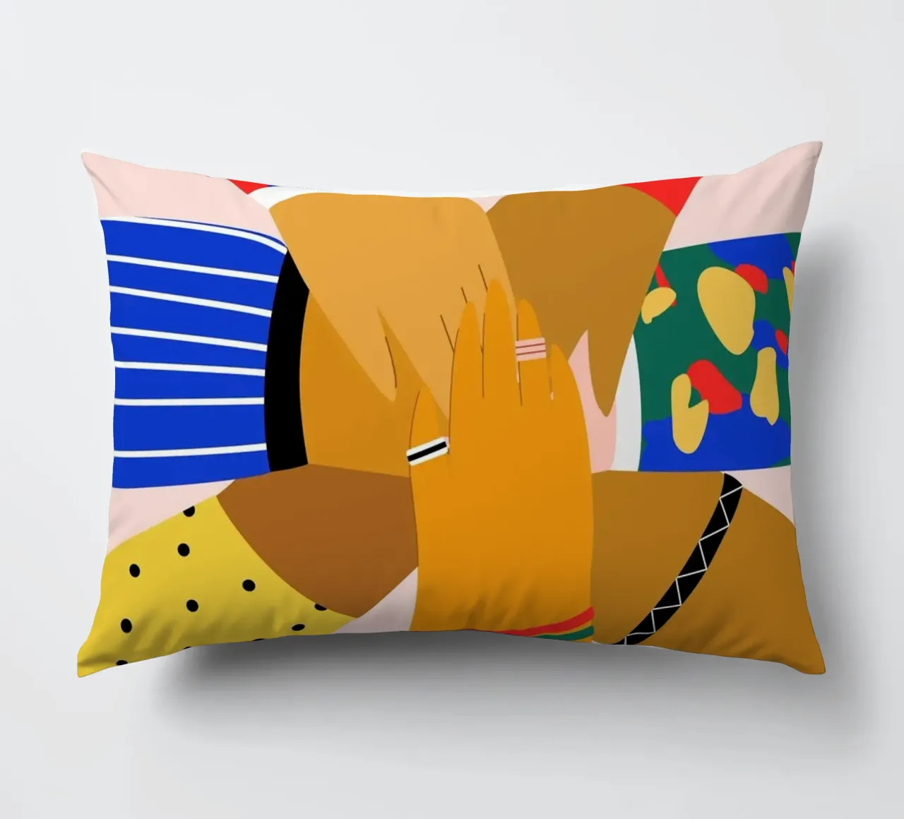 All Hands coussin de Pure