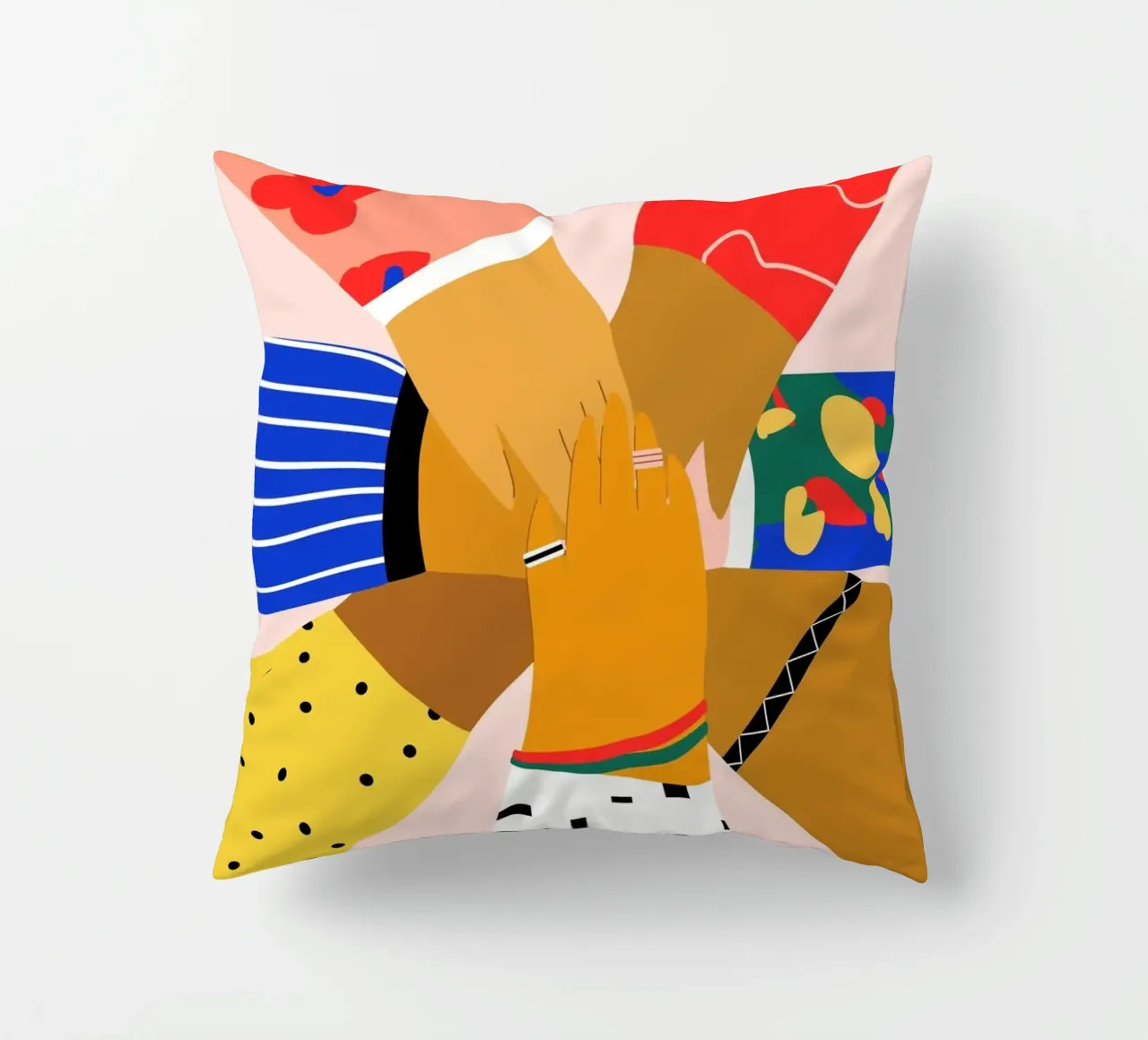 All Hands coussin de Pure