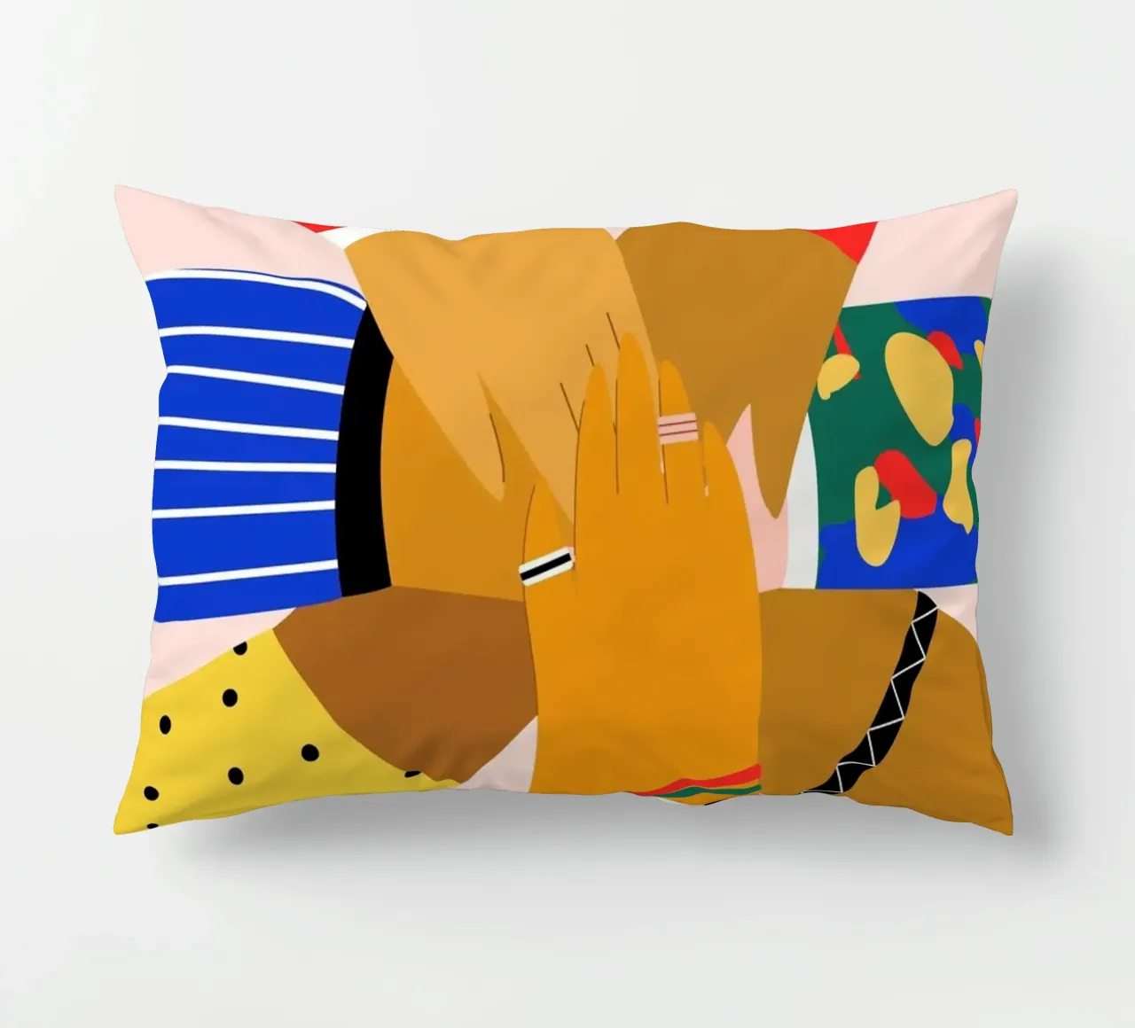 All Hands coussin de Pure