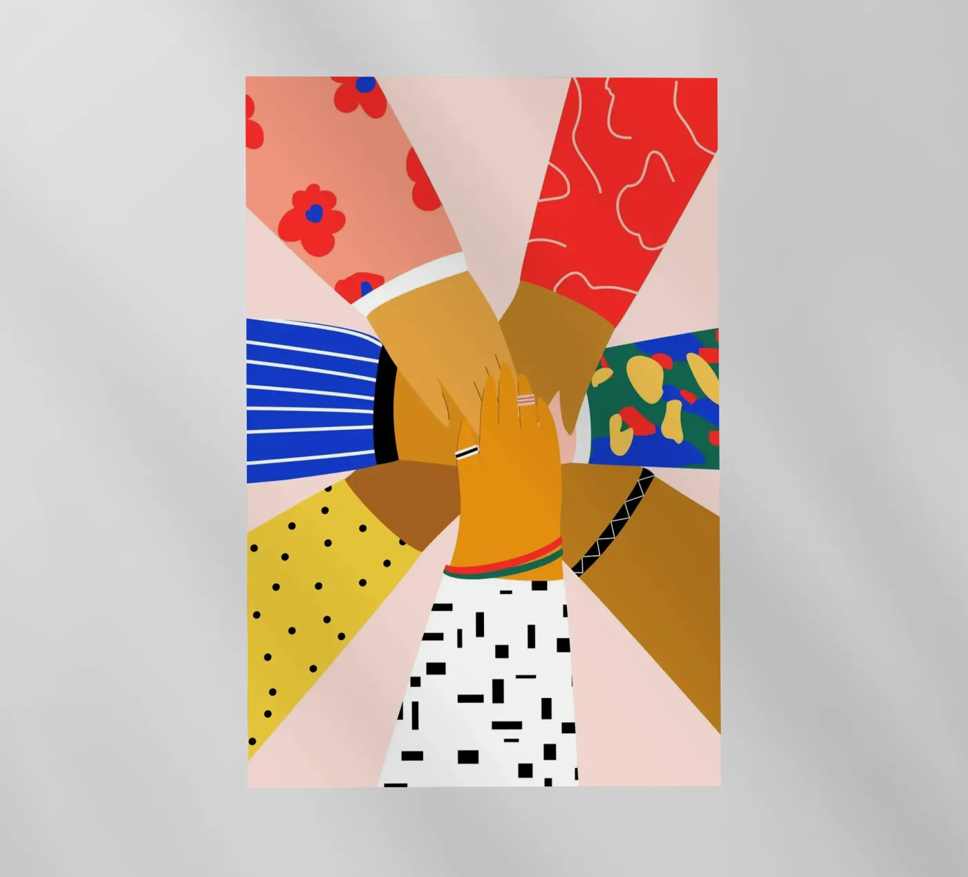 All Hands pellicola backlit da Pure