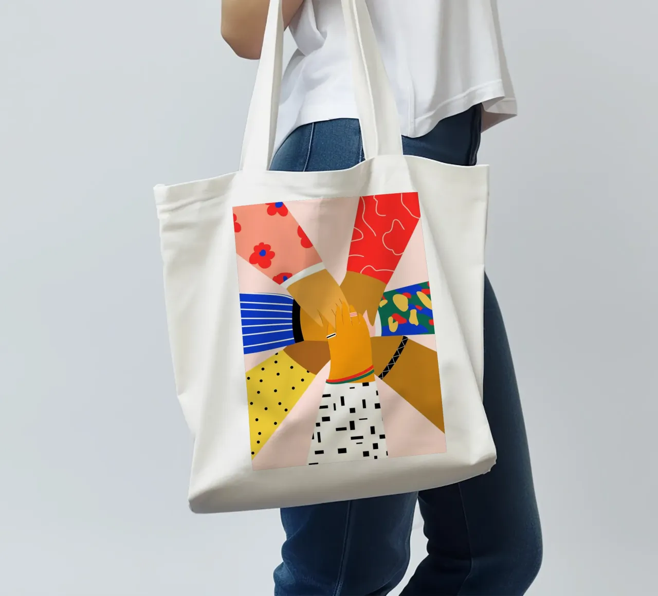 All Hands tote bag de Pure