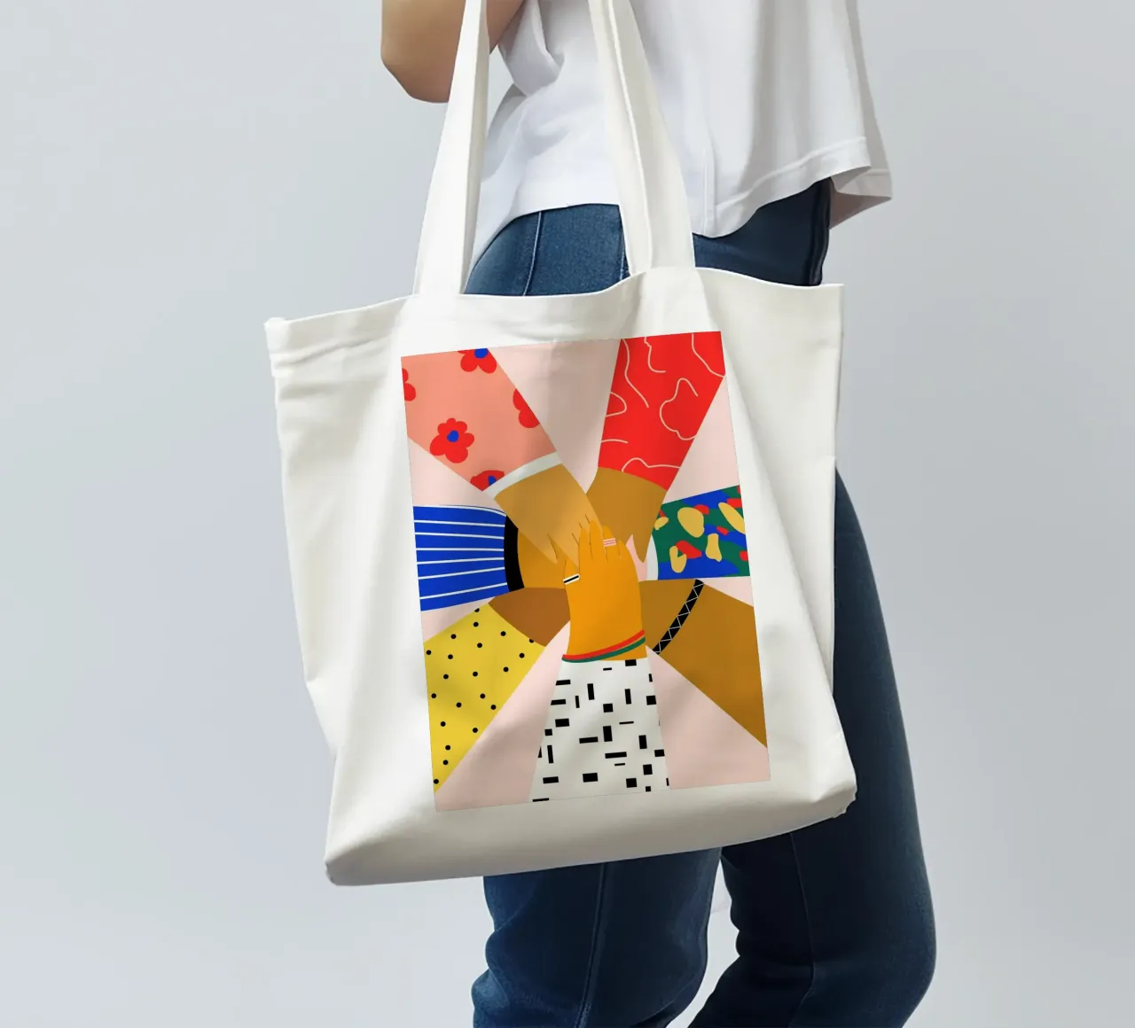 All Hands tote bag de Pure