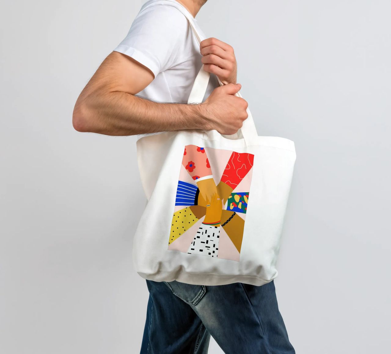 All Hands tote bag by Pure