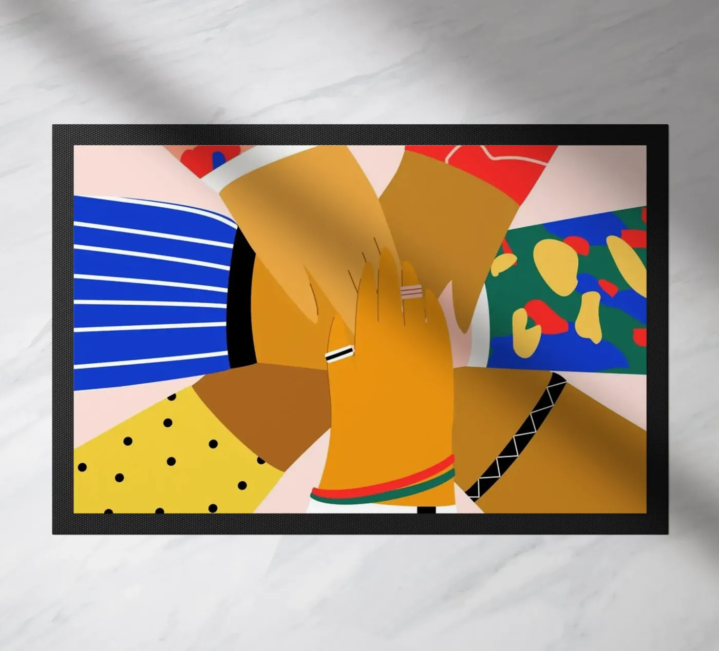 All Hands Fußmatte von Pure