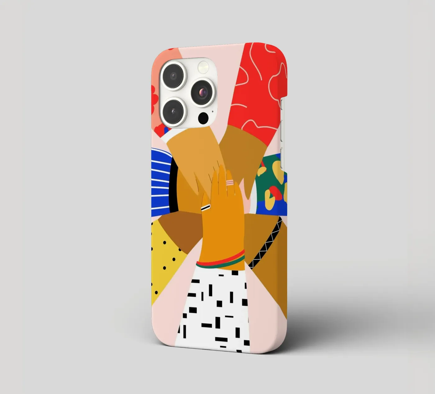 All Hands iphone case by Pure