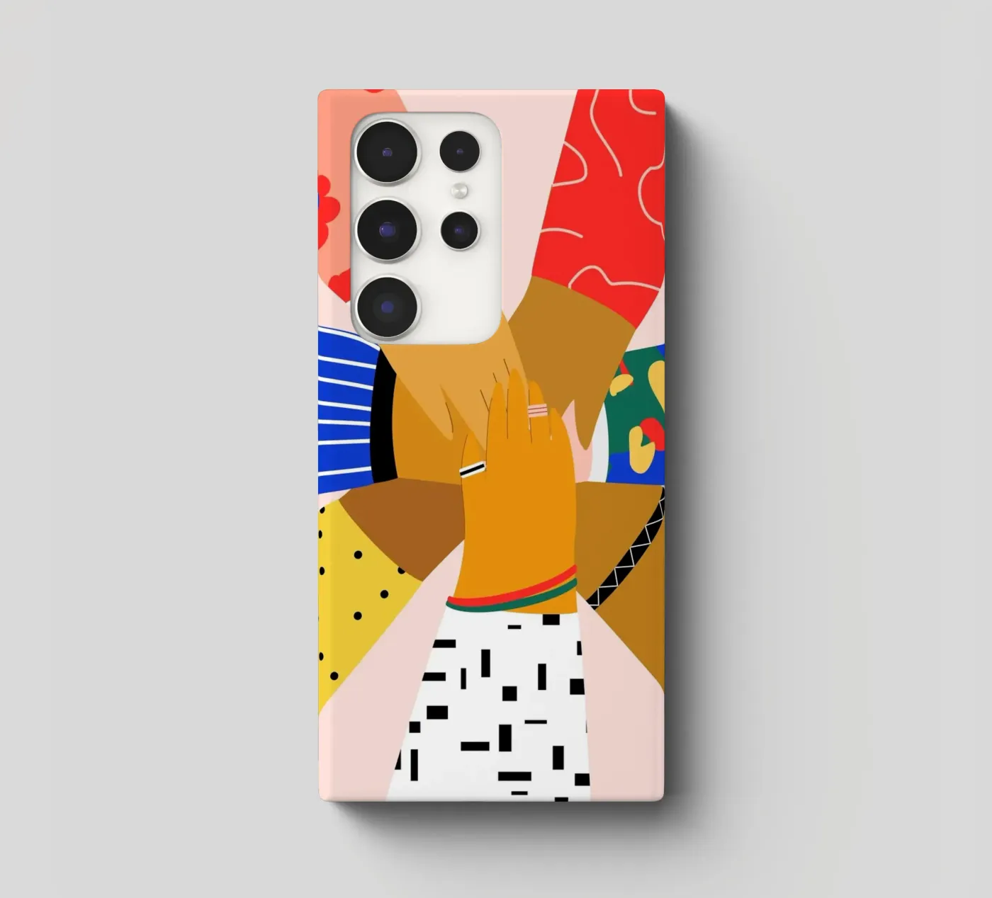 All Hands samsung phone case by Pure