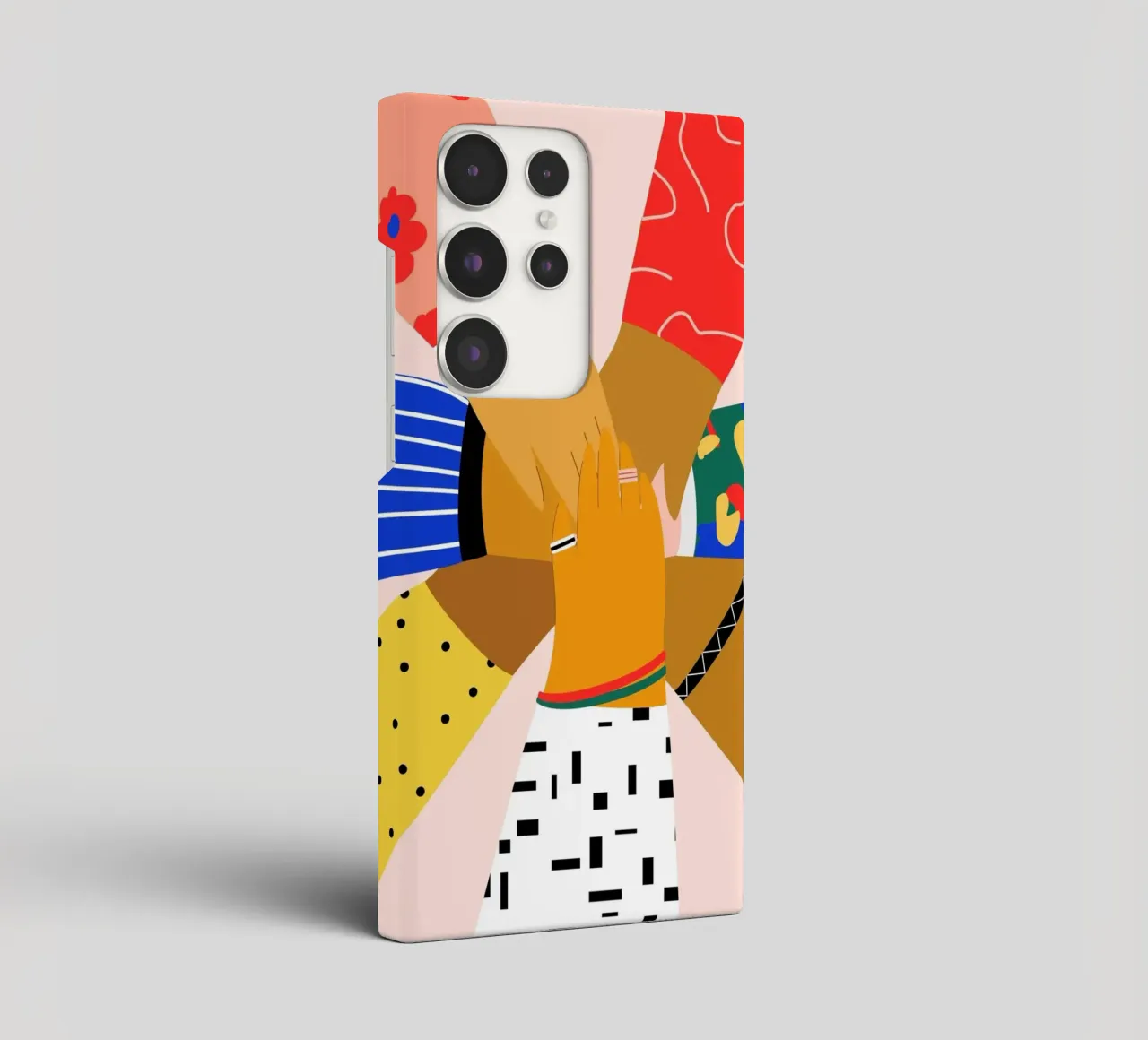 All Hands coque samsung de Pure