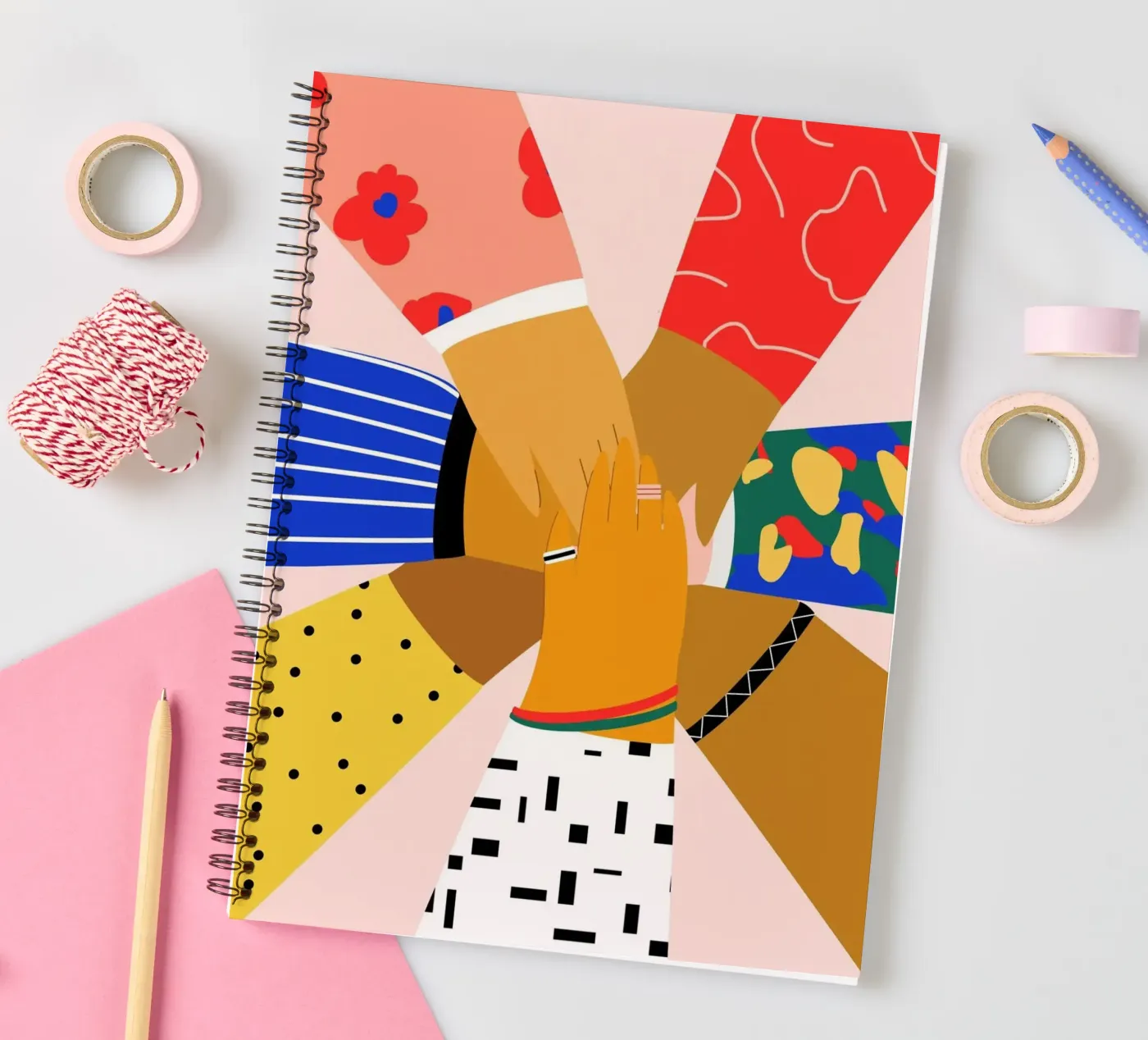 All Hands spiral notebook by Pure