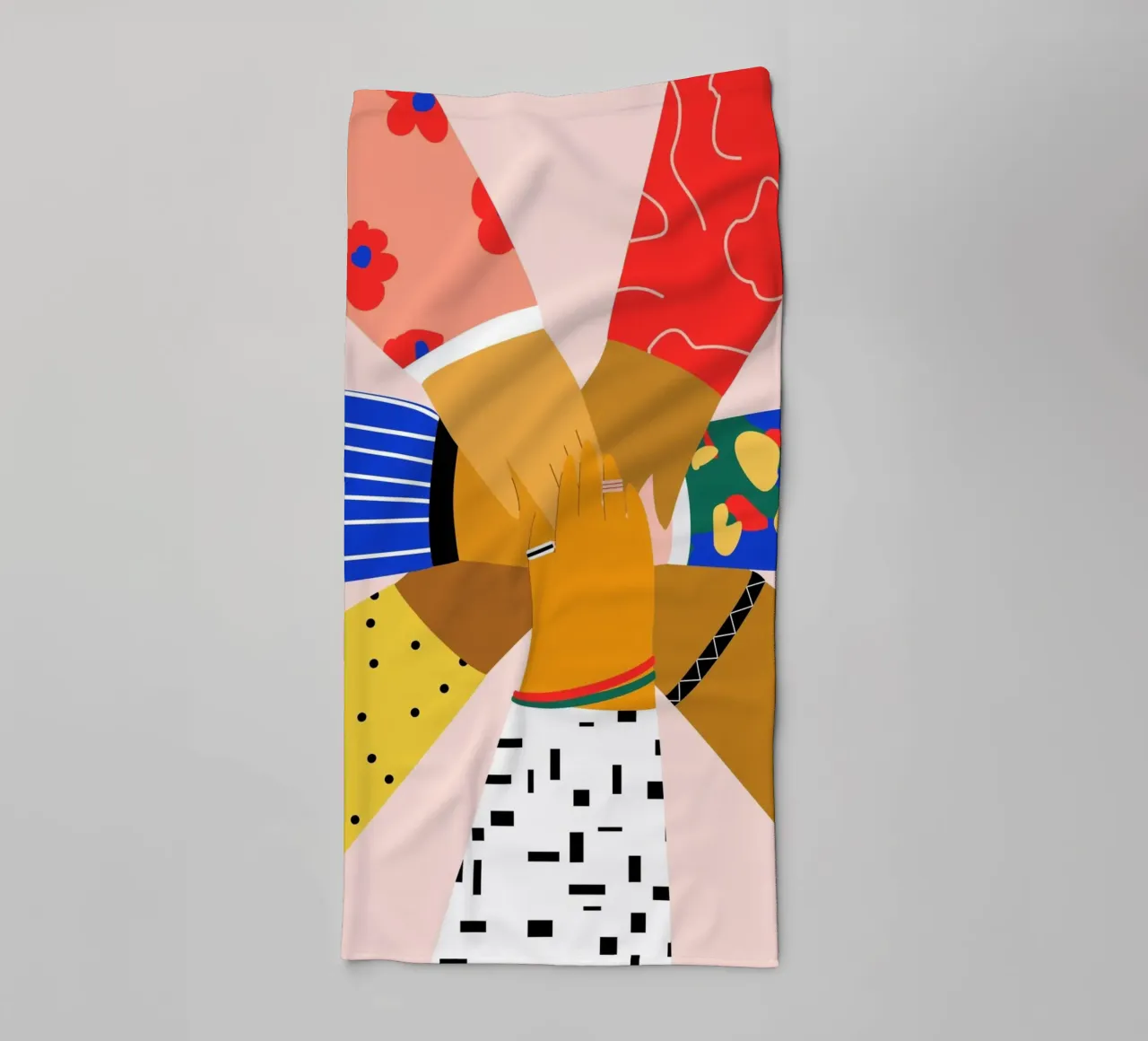 All Hands serviette de bain de Pure