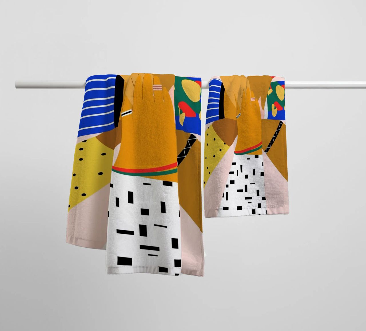 All Hands towel by Pure