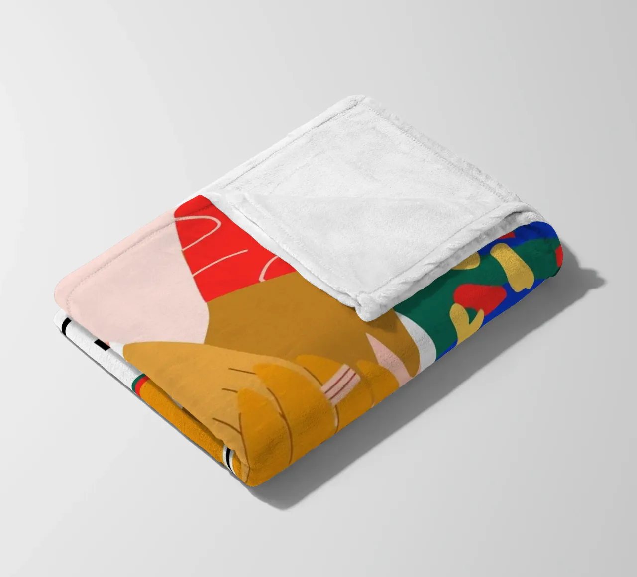 All Hands plaid polaire de Pure