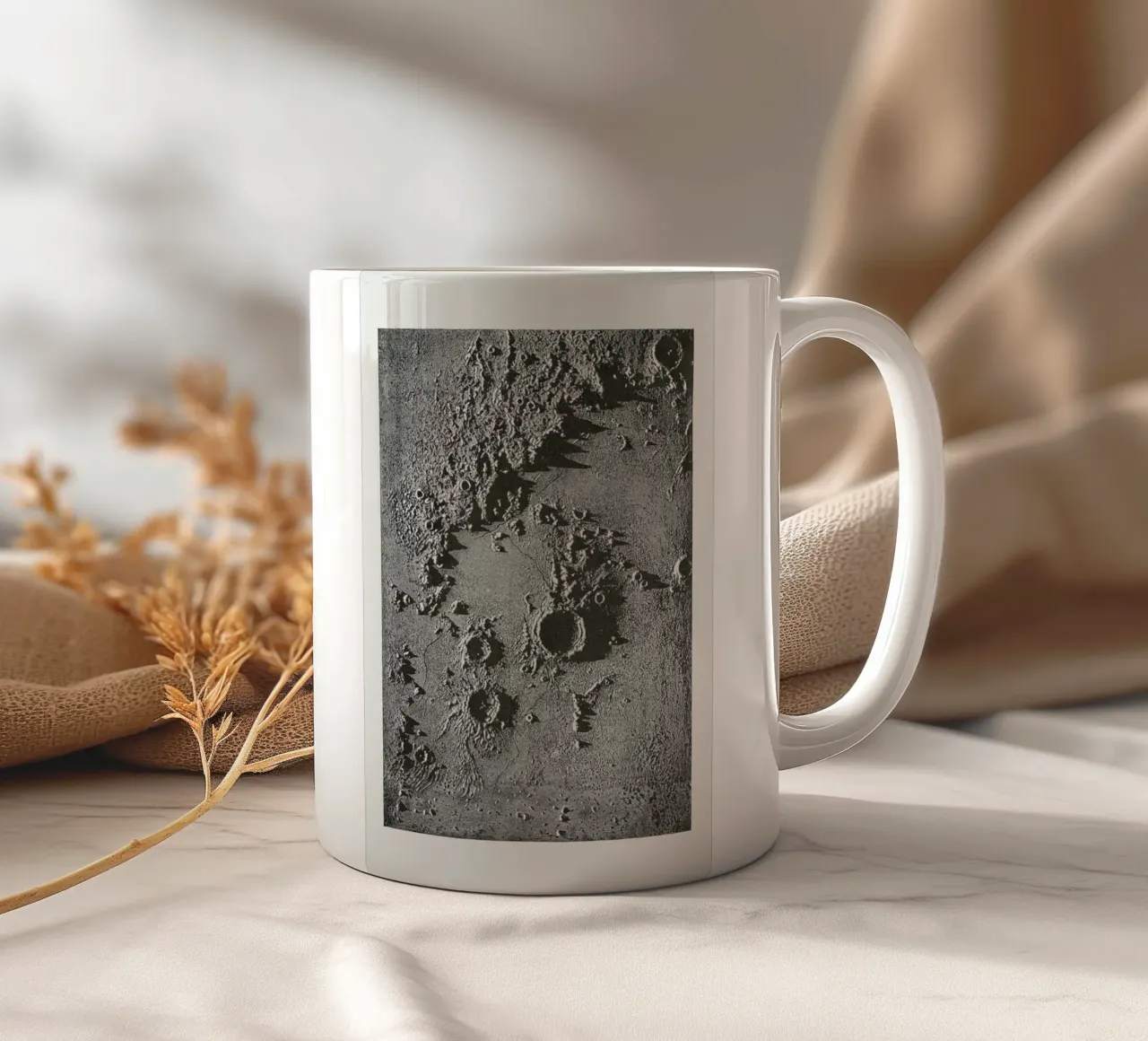 Moon Crater II tazza in ceramica da Flora & Fauna