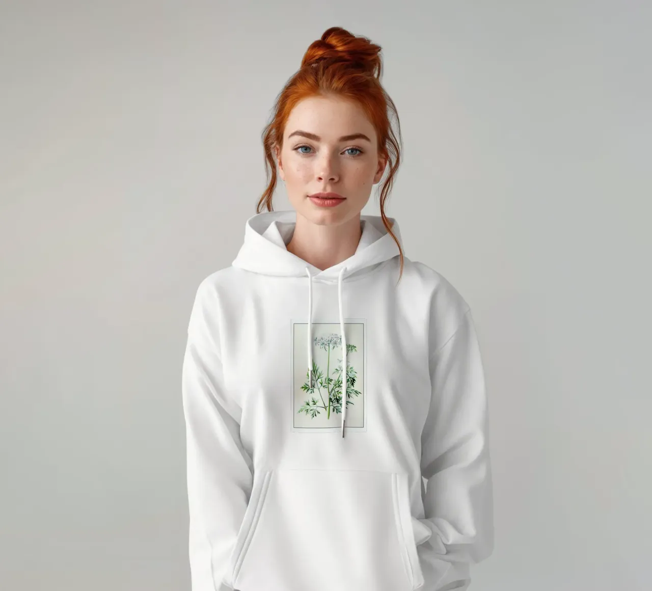 Parsley felpa con cappuccio da Flora & Fauna