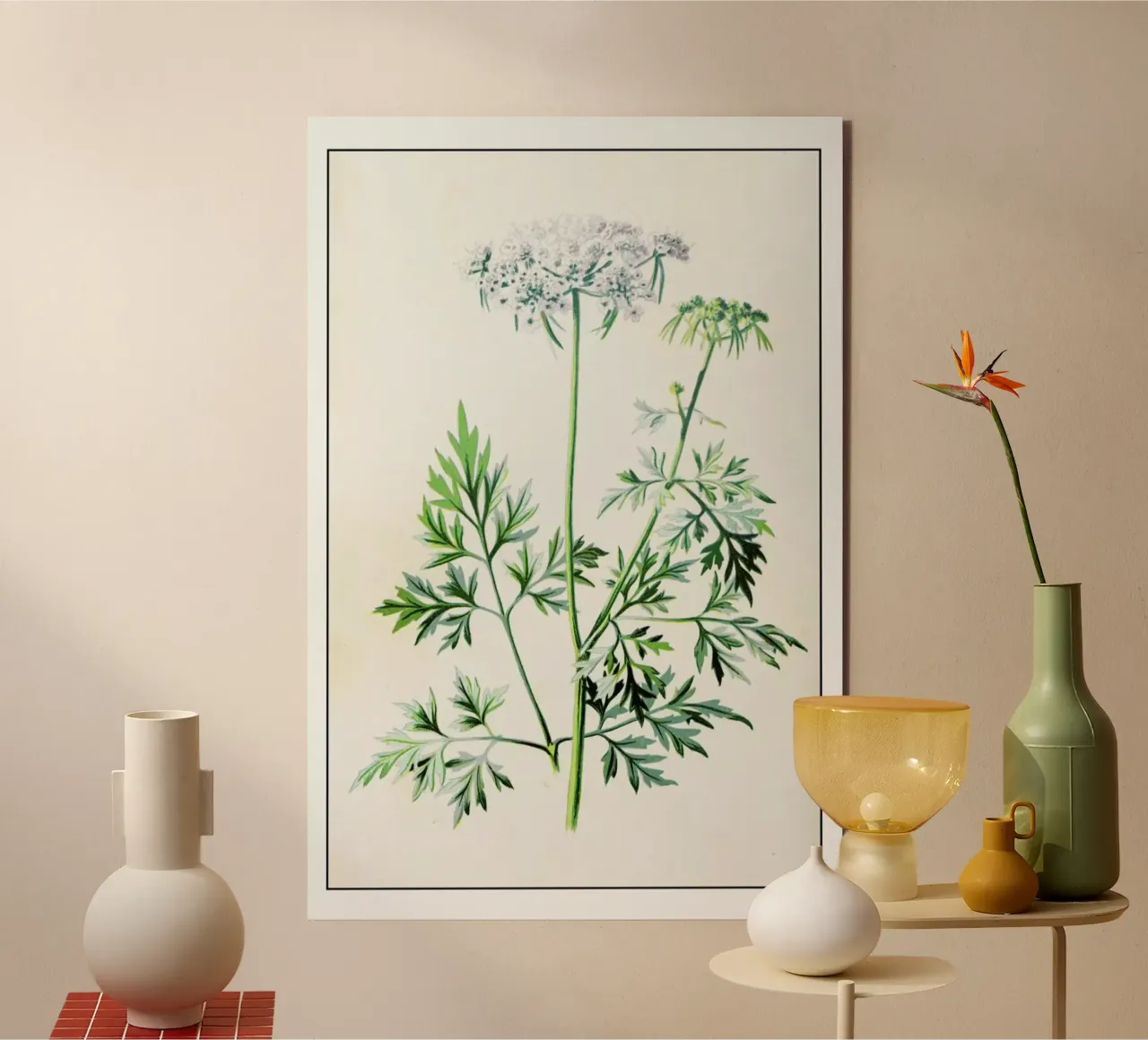 Parsley alluminio dibond da Flora & Fauna