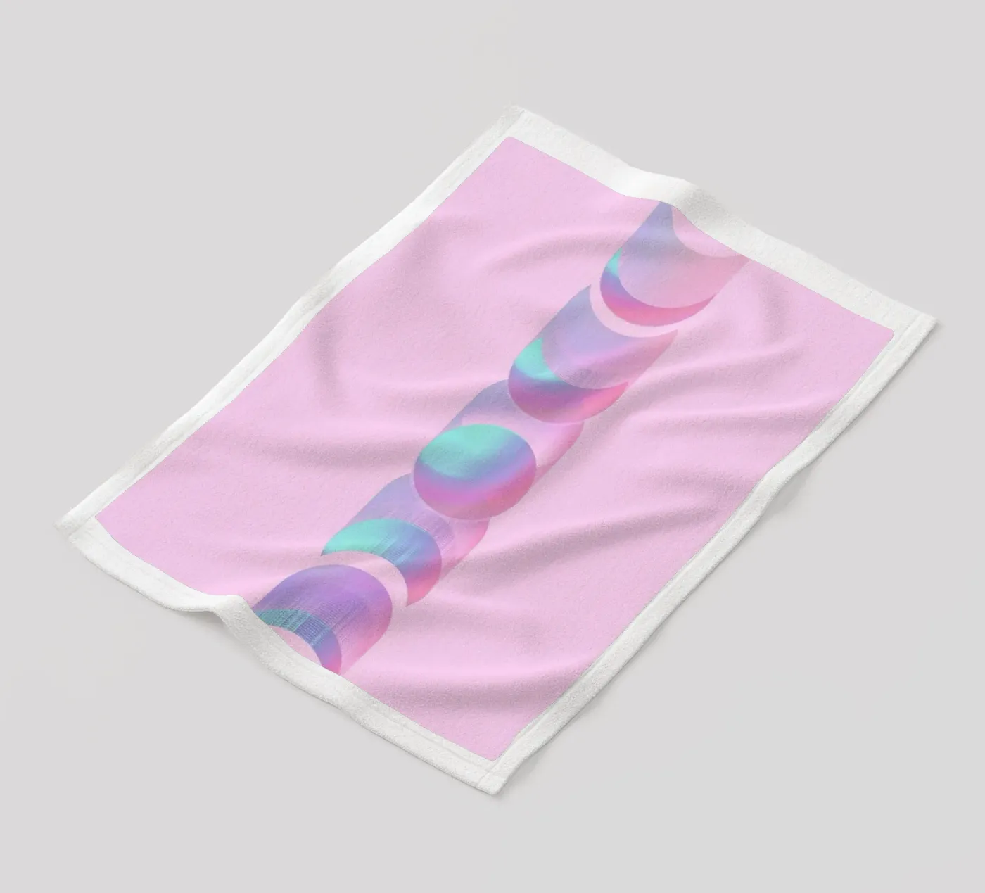 Fluo Moon fleecedeken van cafelab