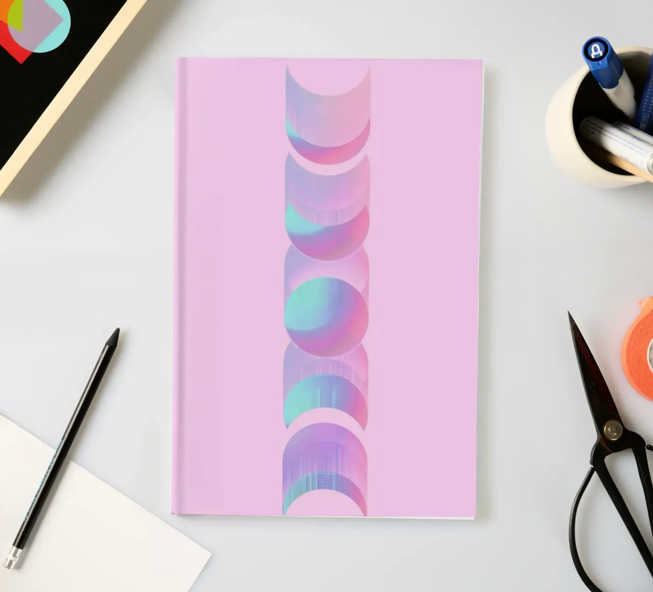 Fluo Moon notebook by cafelab